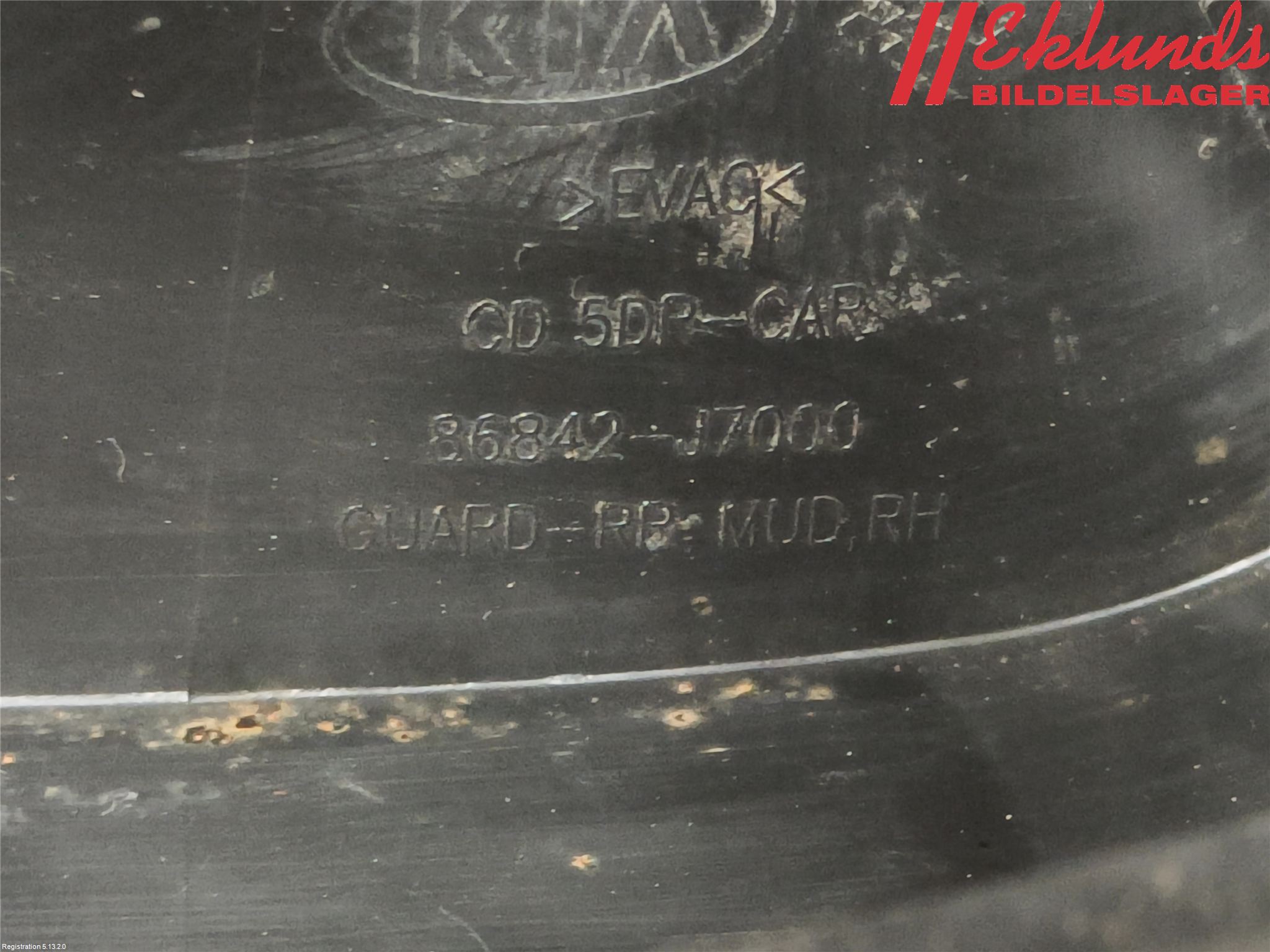 Kia CEED/CEED SW 19- Stänkskydd