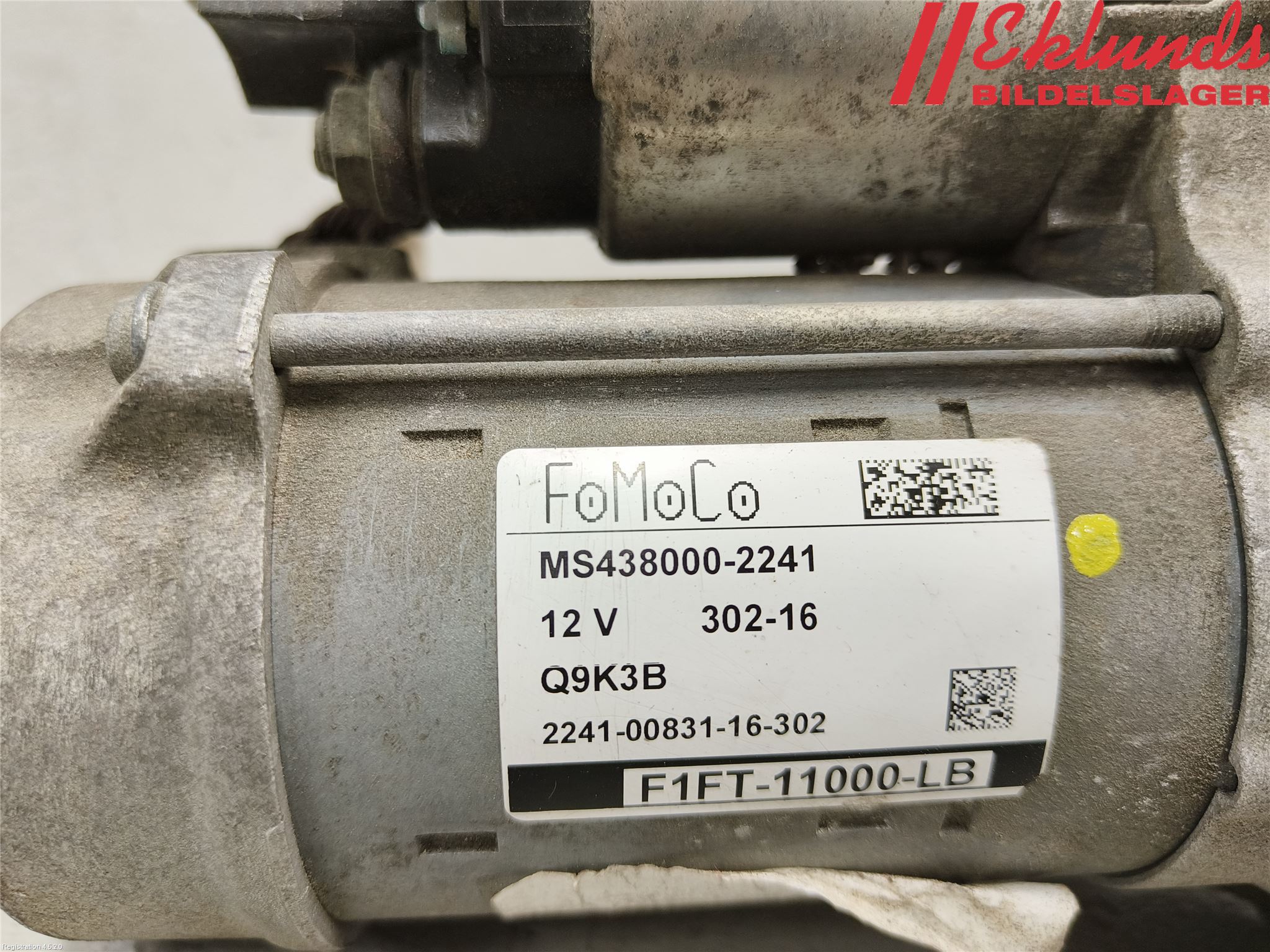 Ford TRANSIT/TOURNEO CONNECT 13-22 Startmotor Diesel