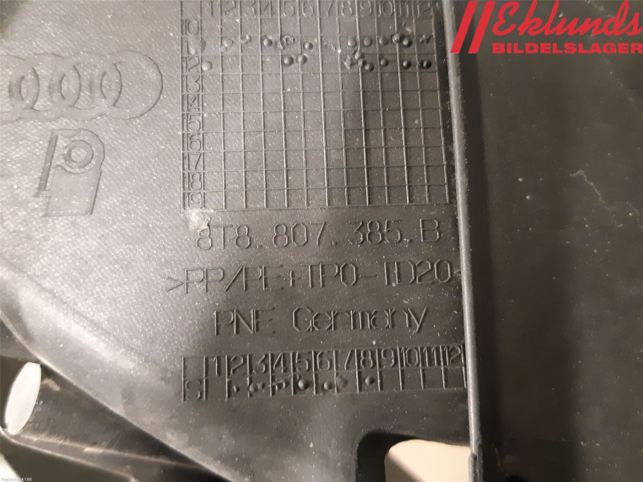 Audi A5 07-16 Stötfångare Deformelement Bak