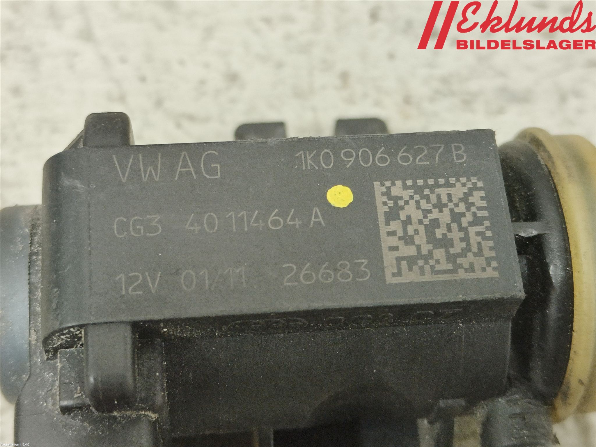 Audi A3/S3 05-13 Vakuumventil