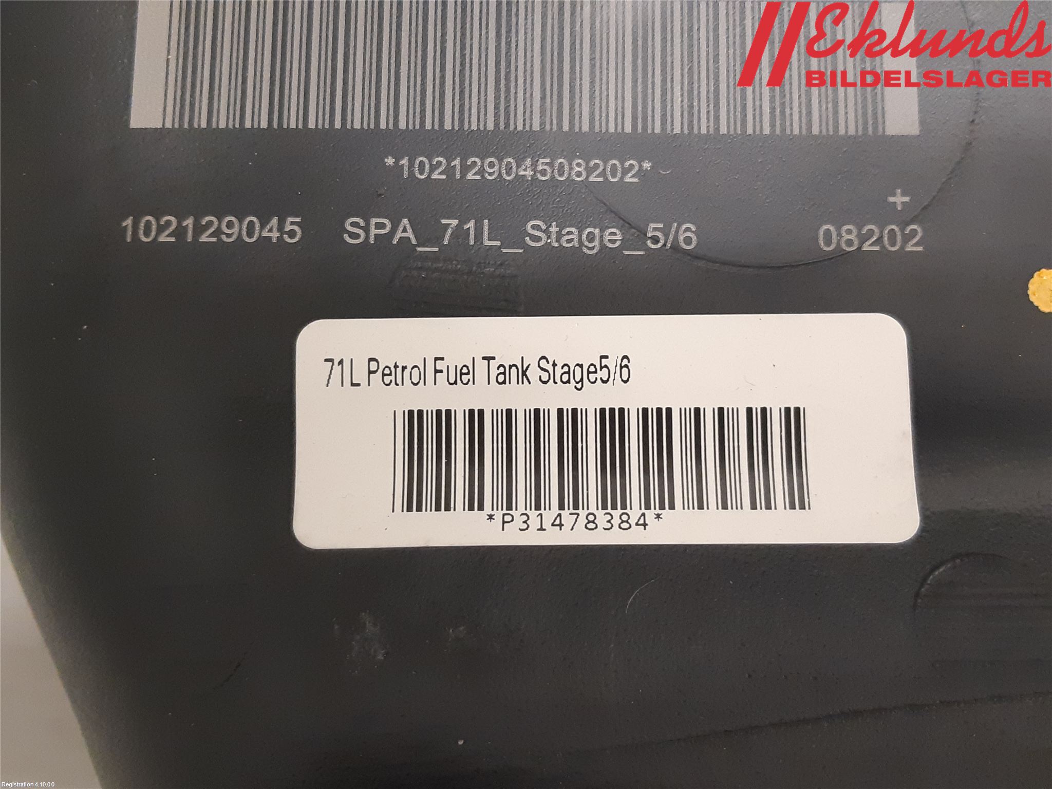 Volvo XC60 18- Bränsletank