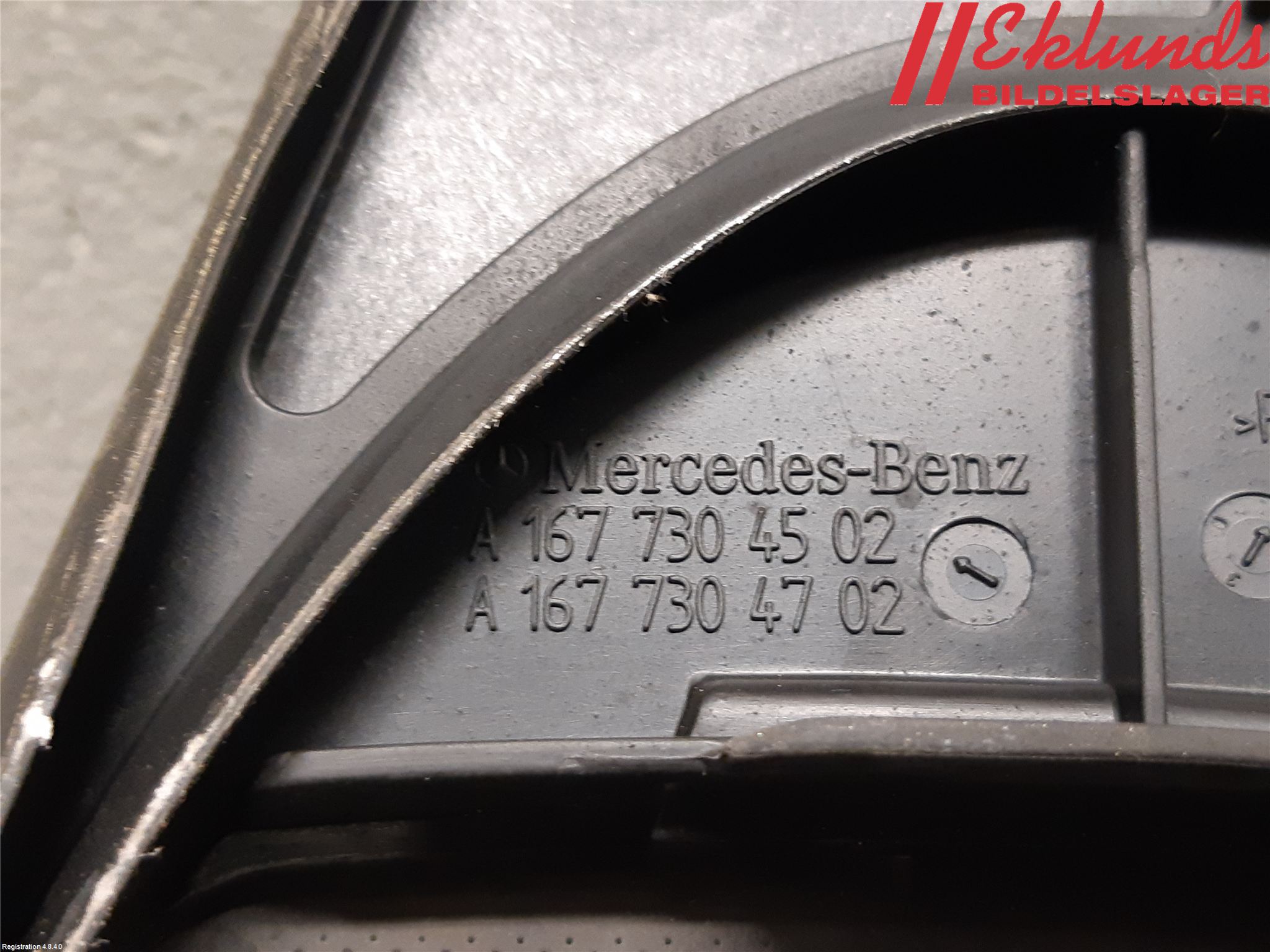 Mercedes-Benz MB GLE-KLASS (W167/V167/C167) 19- Dörruta Bak Lilla Vä