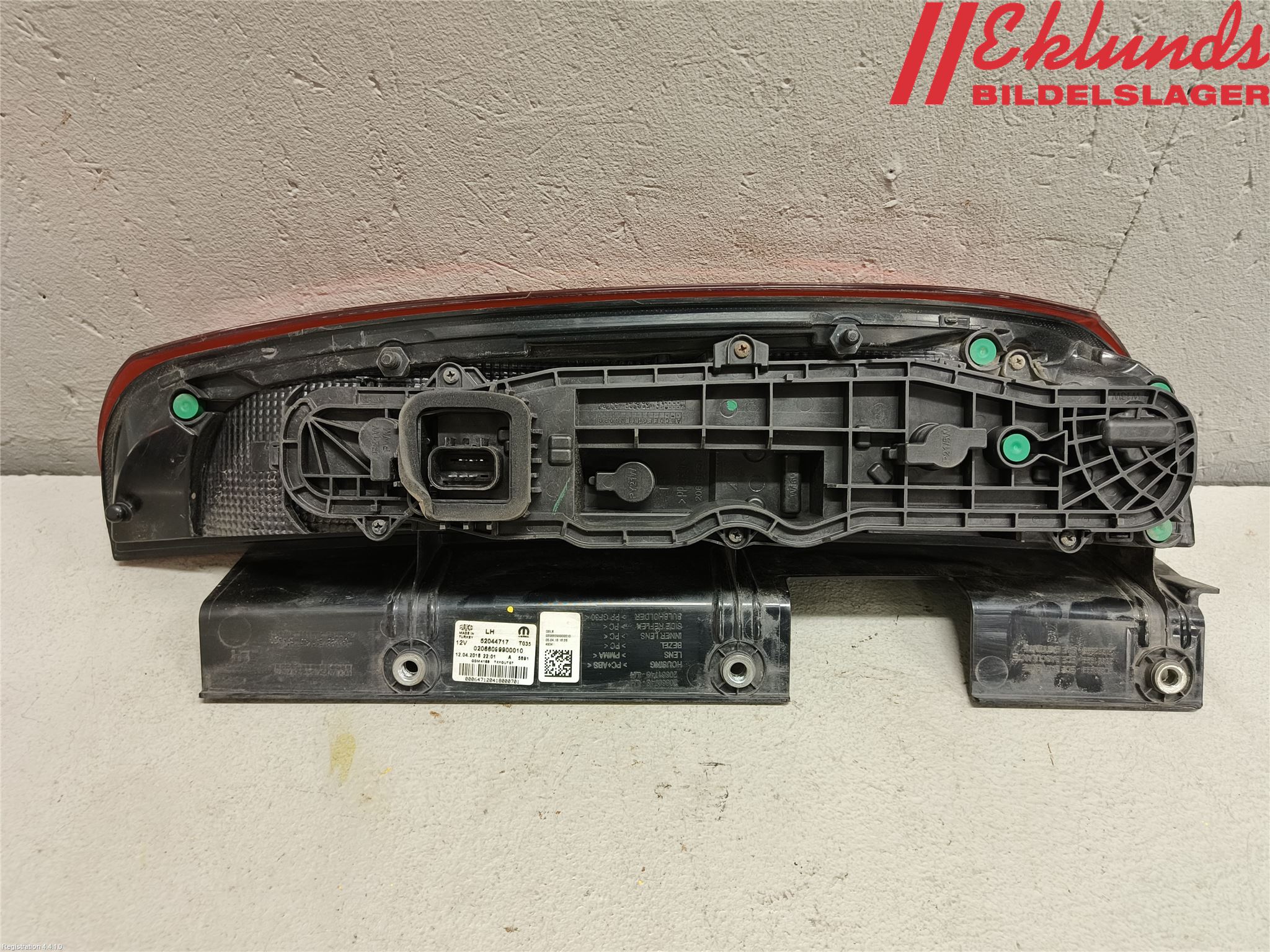 Fiat DOBLO CARGO Bakljus Vänster