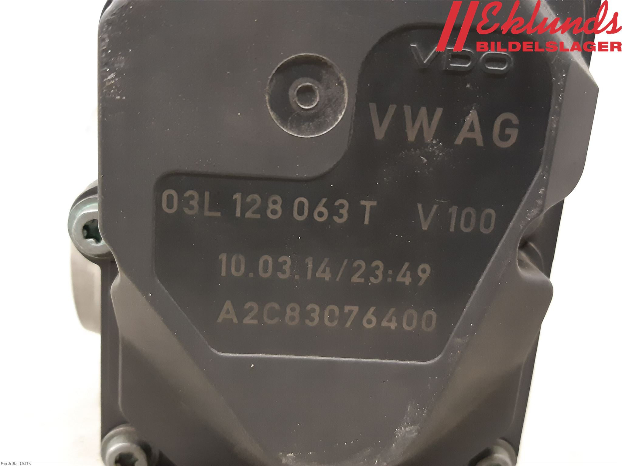 Volkswagen VW TOURAN 10-15 Injspjällhus