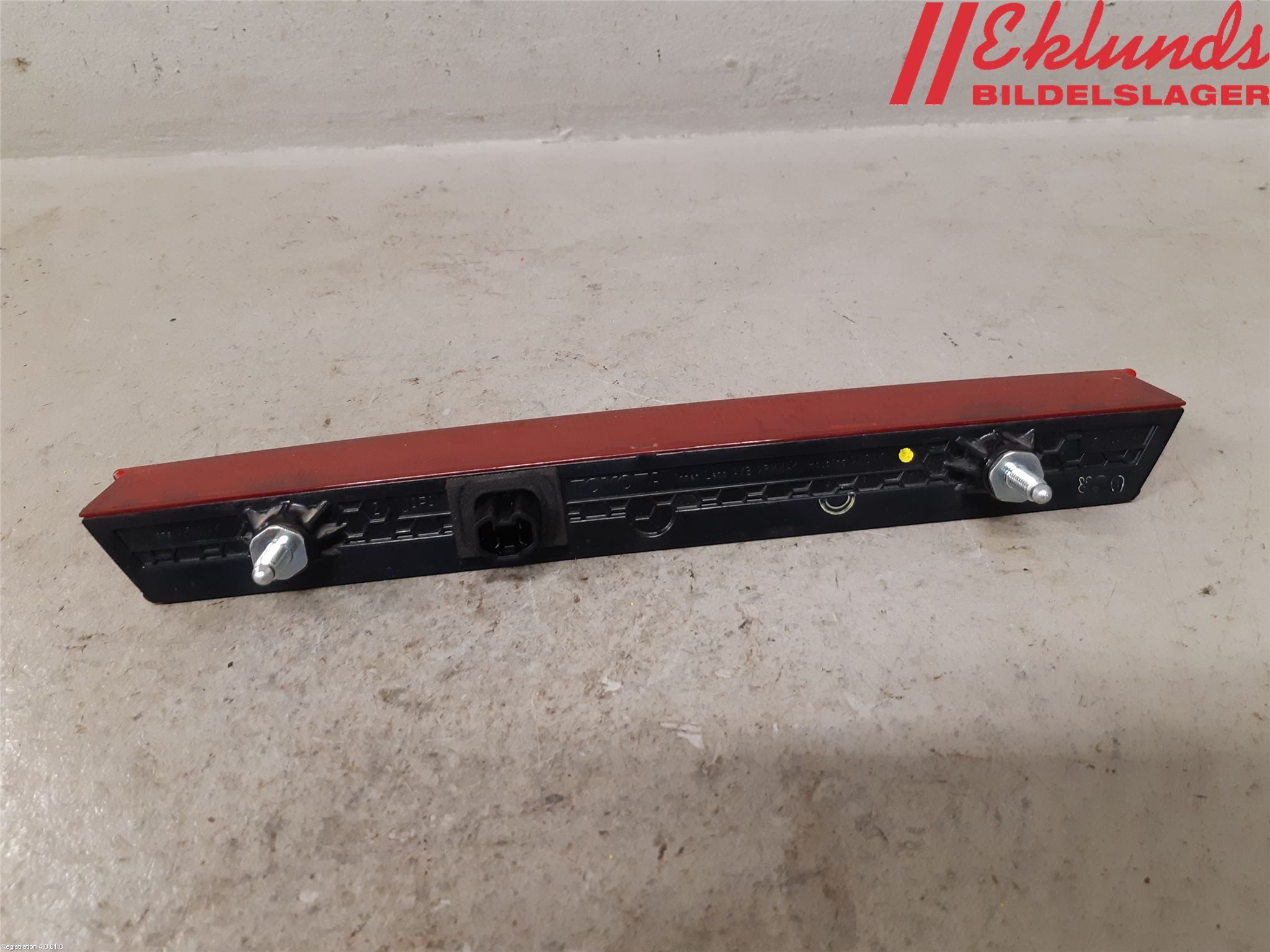 Toyota COROLLA 19- Bromsljus Bakruta