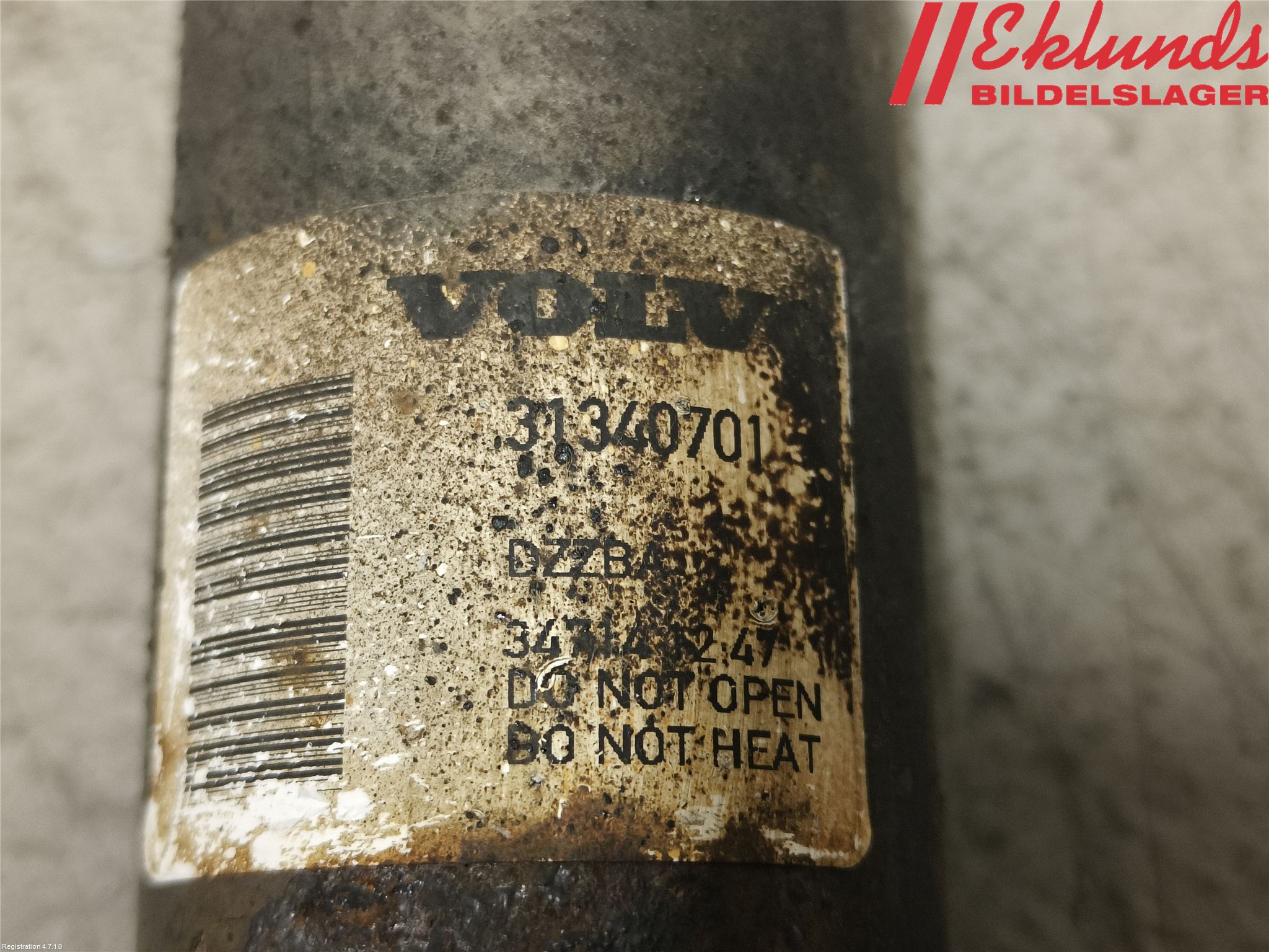 Volvo V60 14-18 Stötdämpare Bak