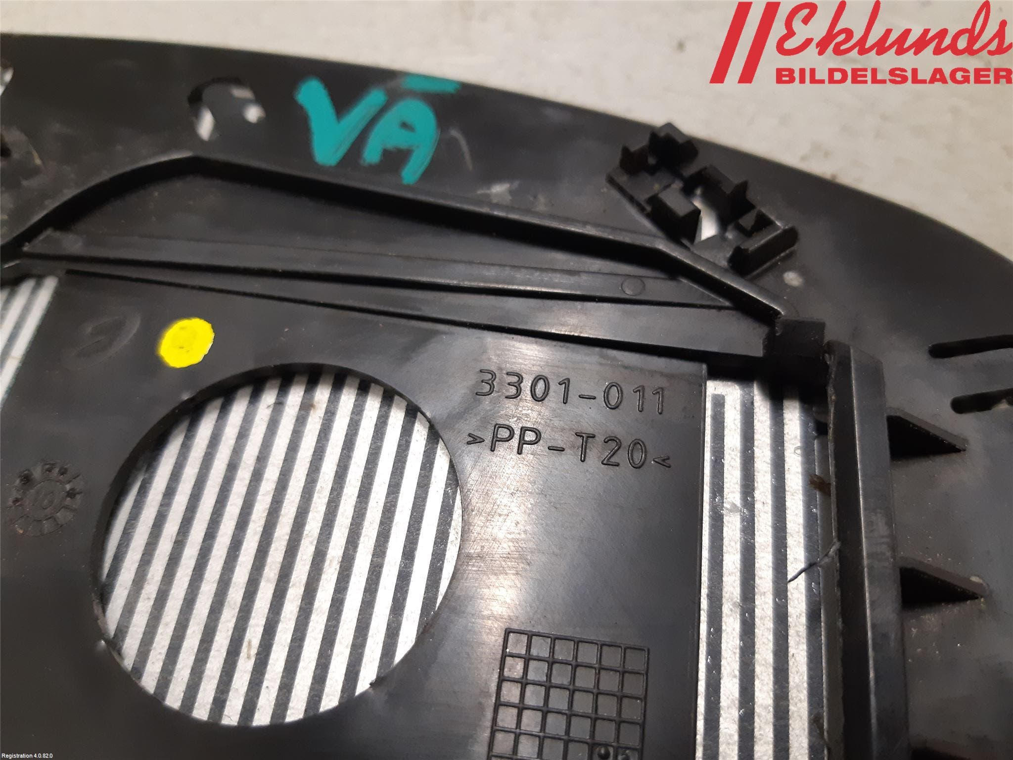 Toyota AVENSIS 09-15 Spegelglas Vä