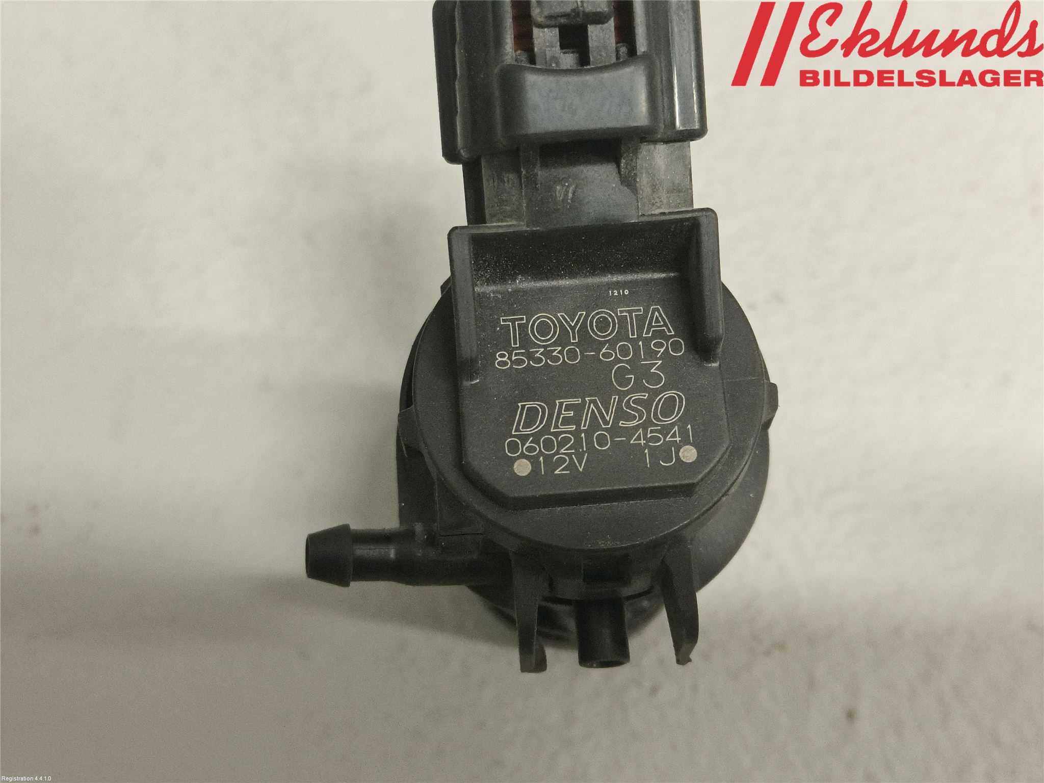 Toyota PRIUS NWH20 04-08 Spolarpump Vindruta