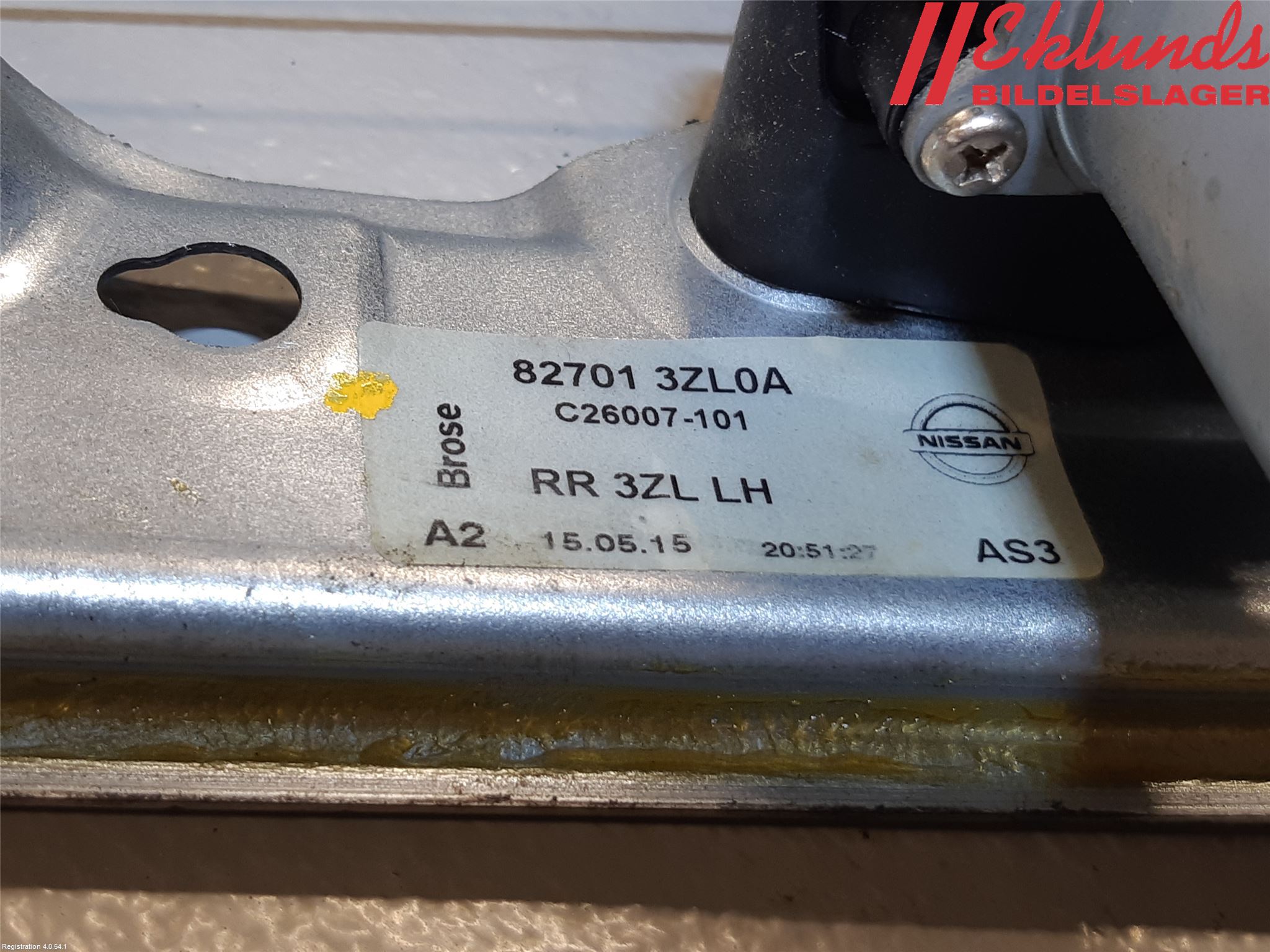 Nissan PULSAR Fönsterhiss El Kompl