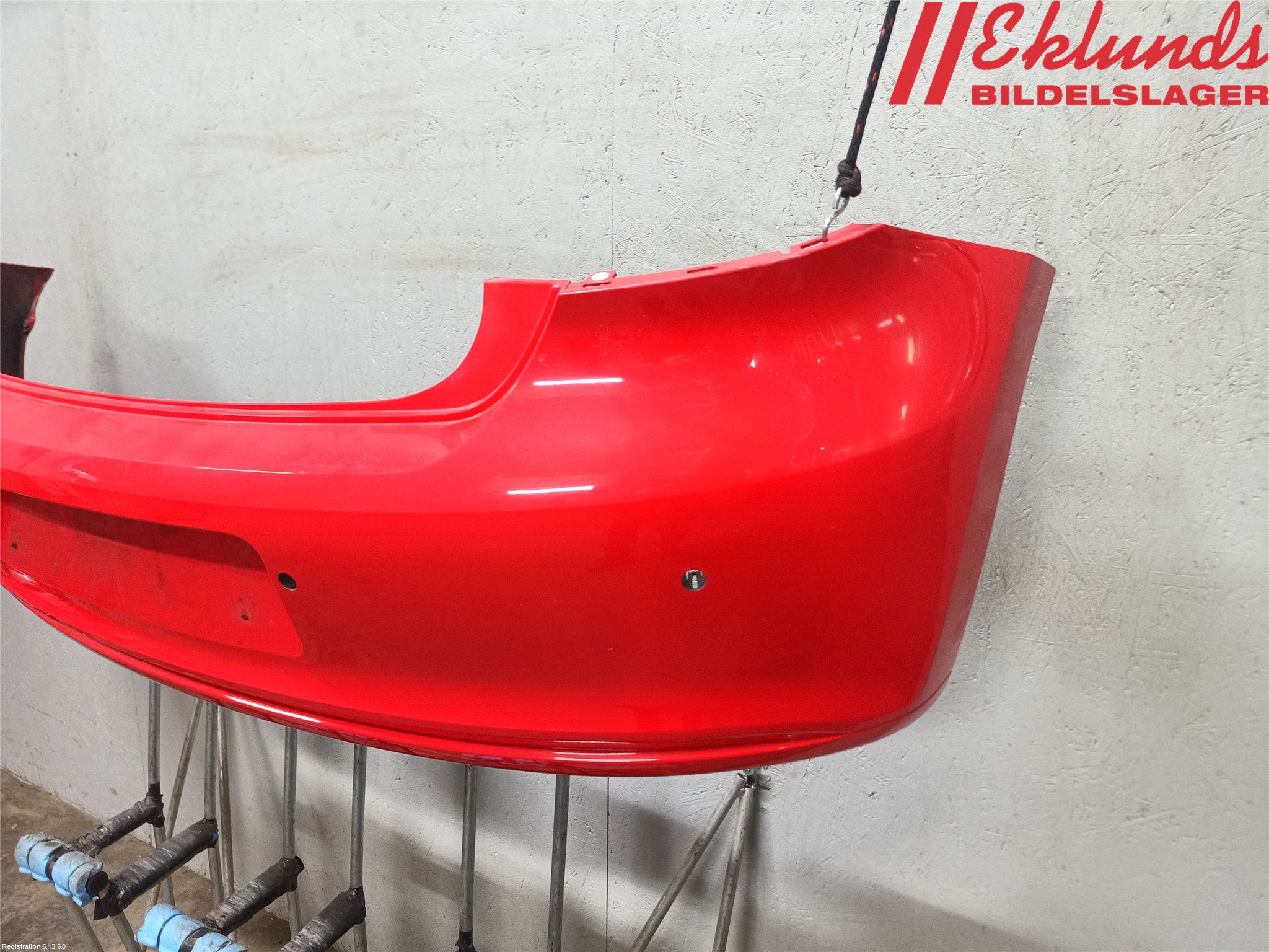 Volkswagen VW POLO 10-17 Stötfångarbeklädnad Bak