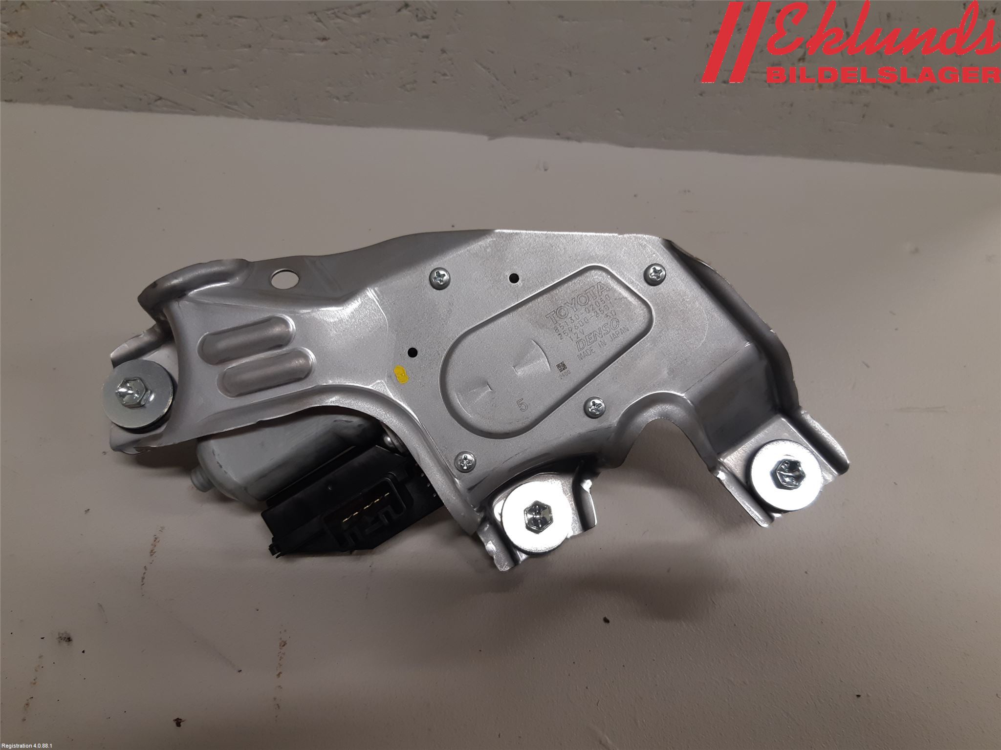 Toyota AURIS 13-19 Torkarmotor Baklucka