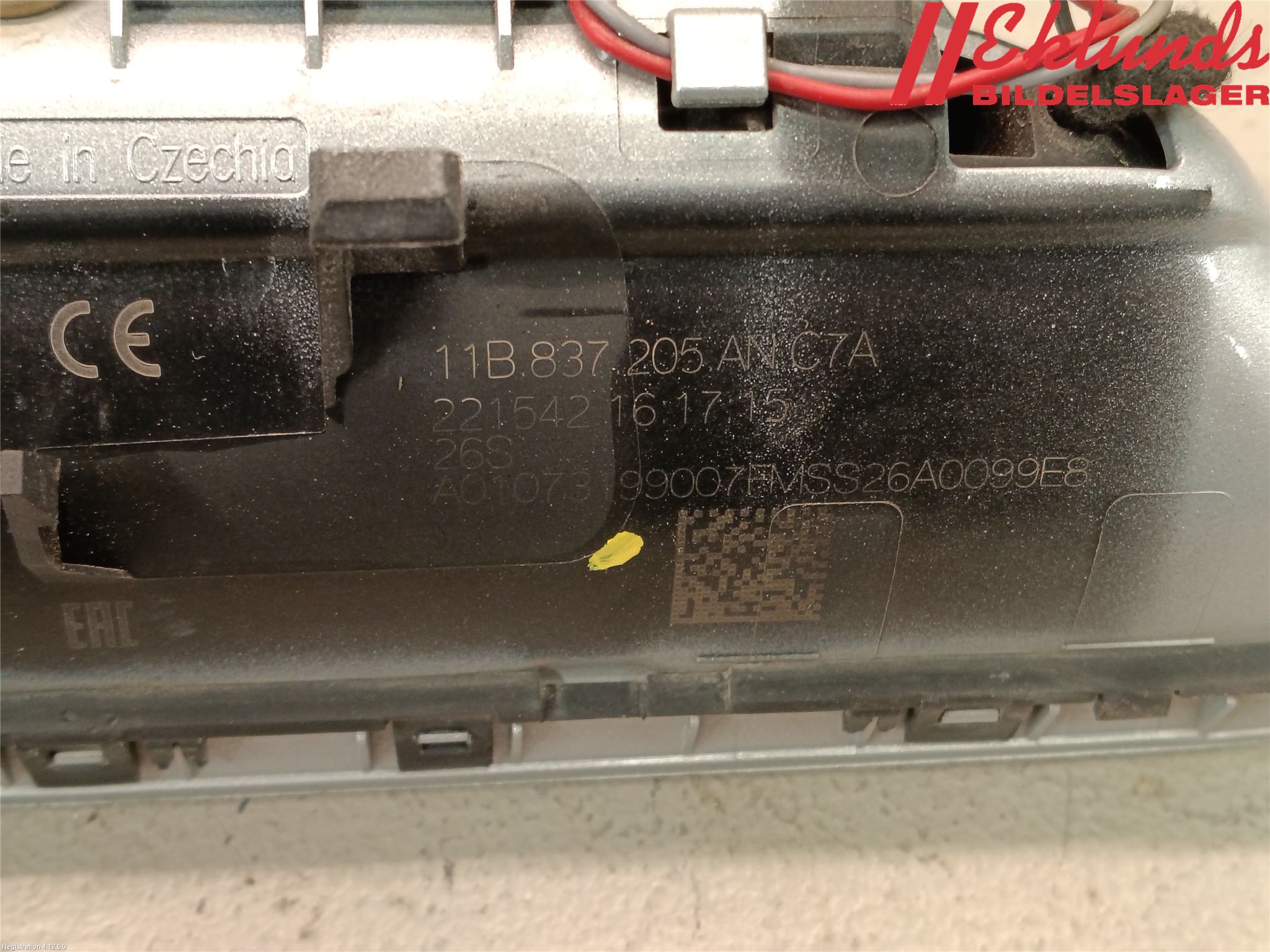 Volkswagen VW ID.4 21- Dörrhandtag Yttre Vä