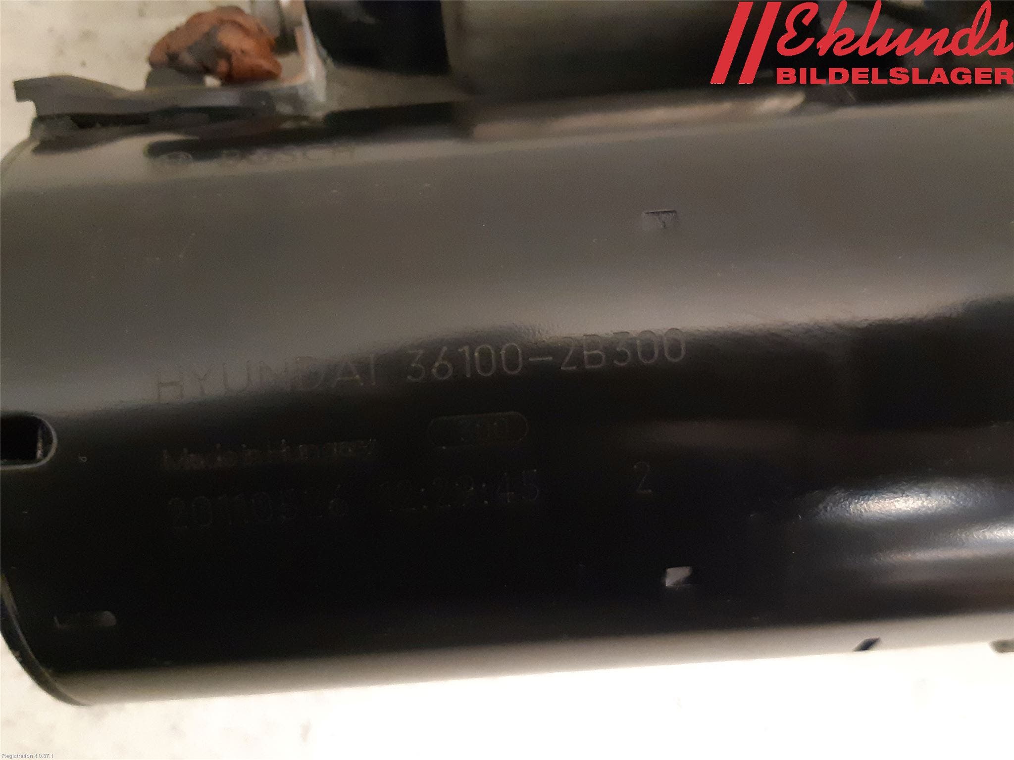 Kia RIO 12-16 Startmotor