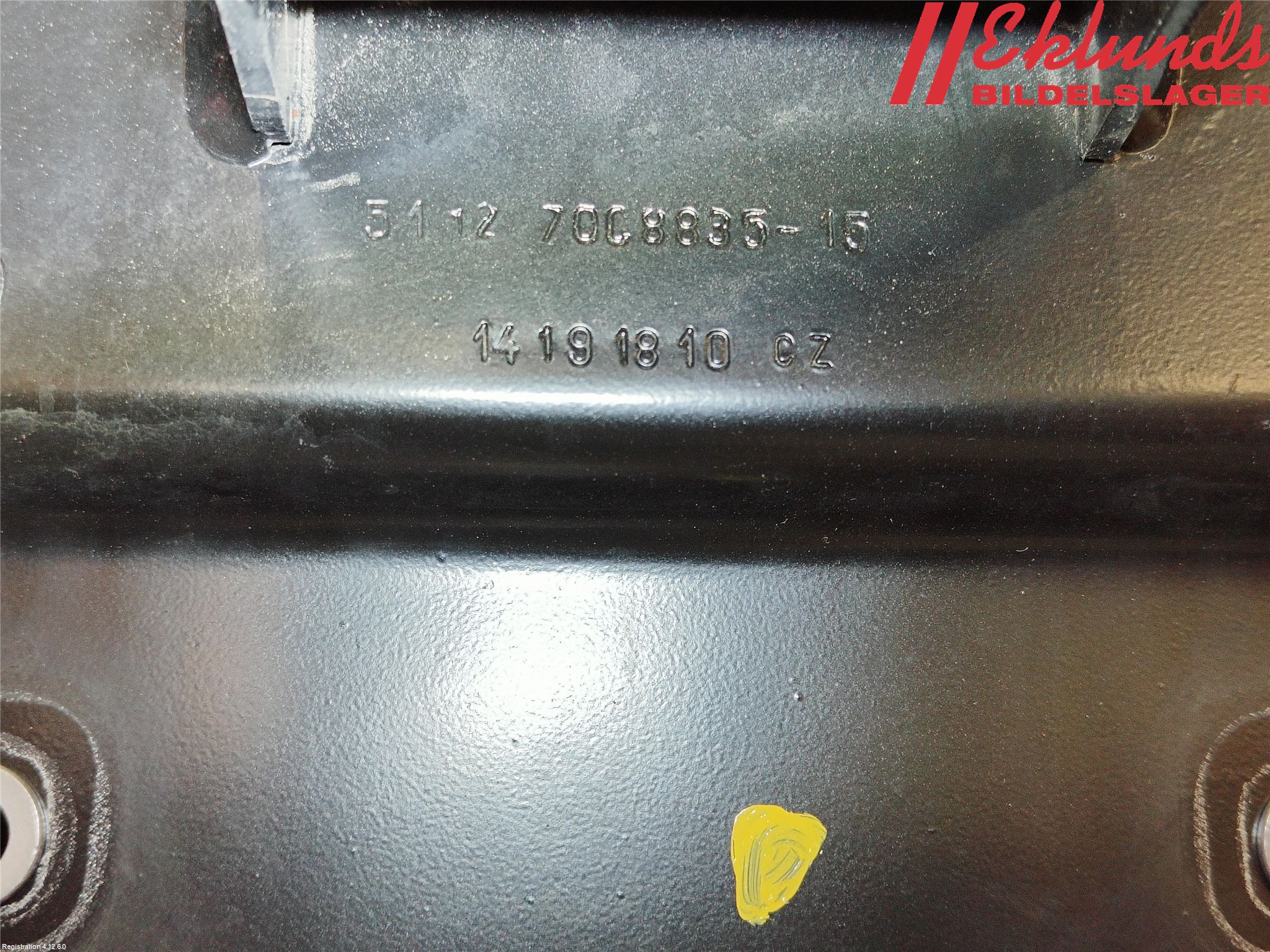 BMW 6 E63/64    02-10 Stötfångarbalk Bak