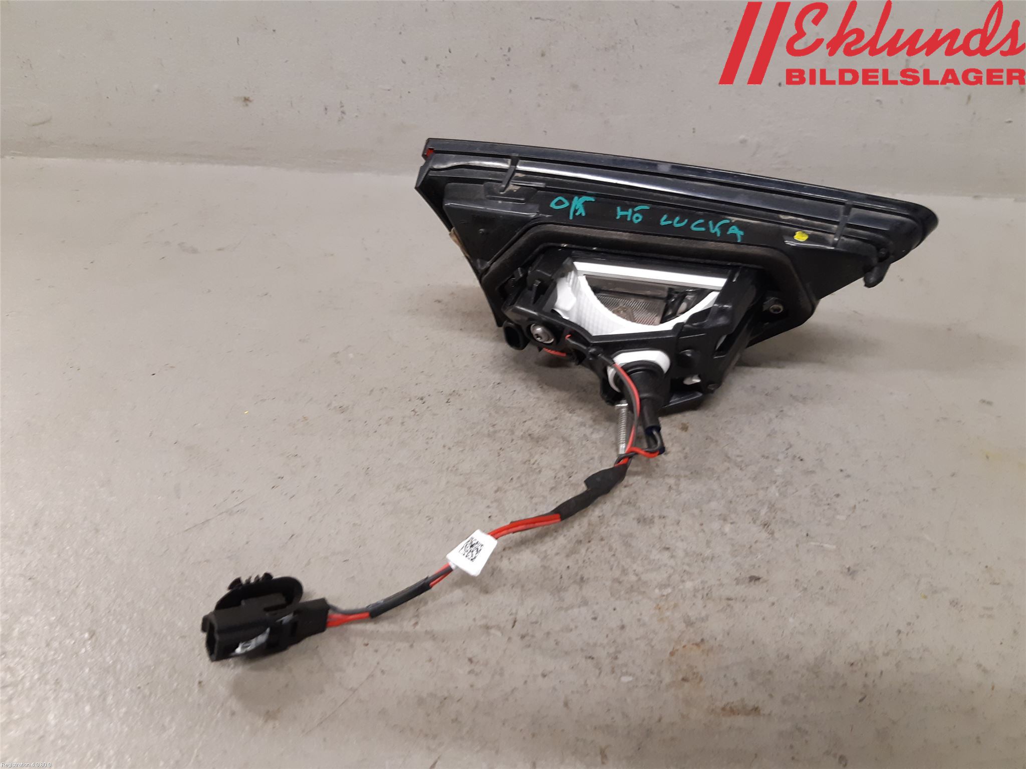 Renault CLIO IV 16-19 Bakljus Lucka Hö