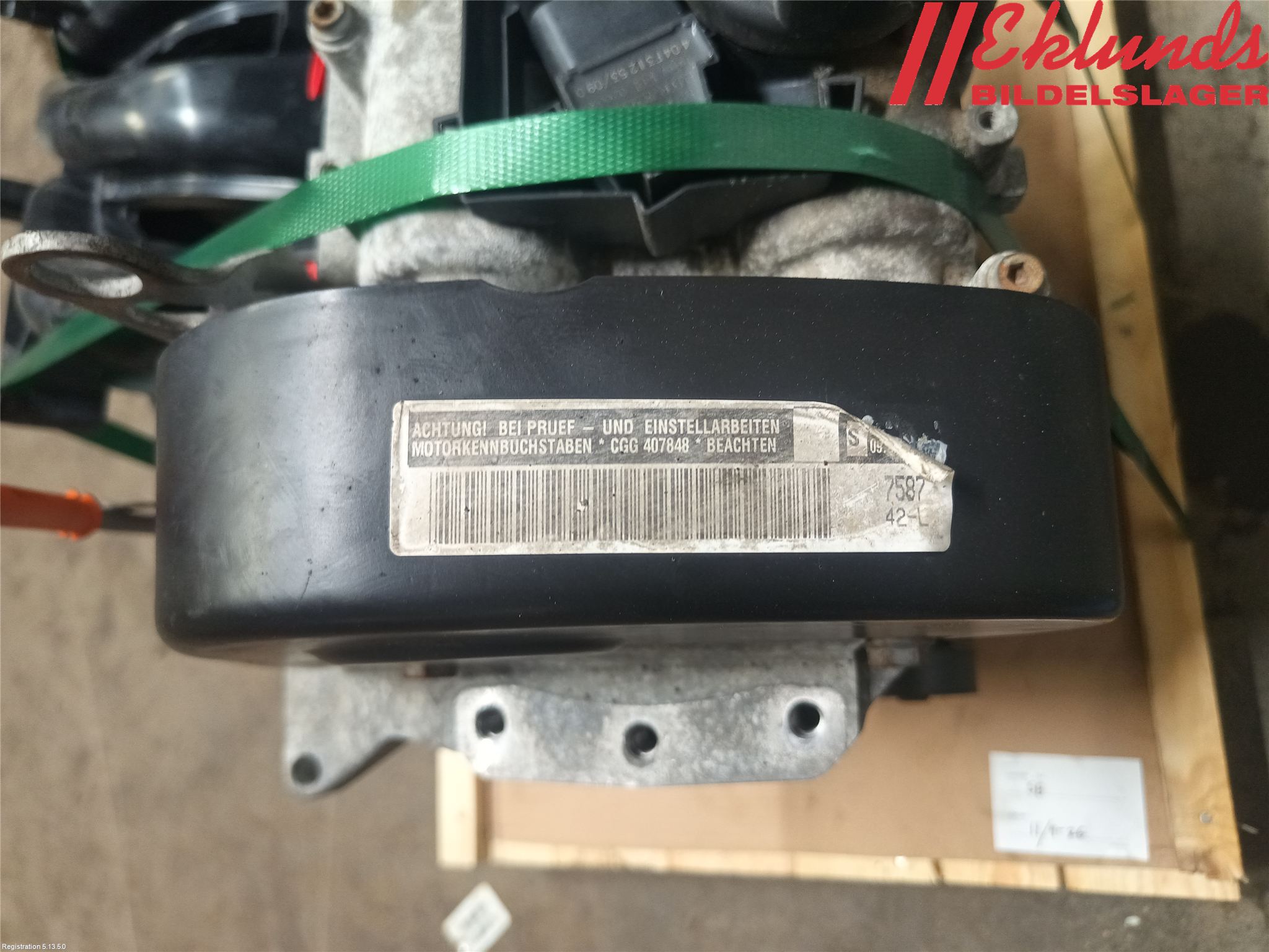 Volkswagen VW POLO 10-17 Motor Bensin