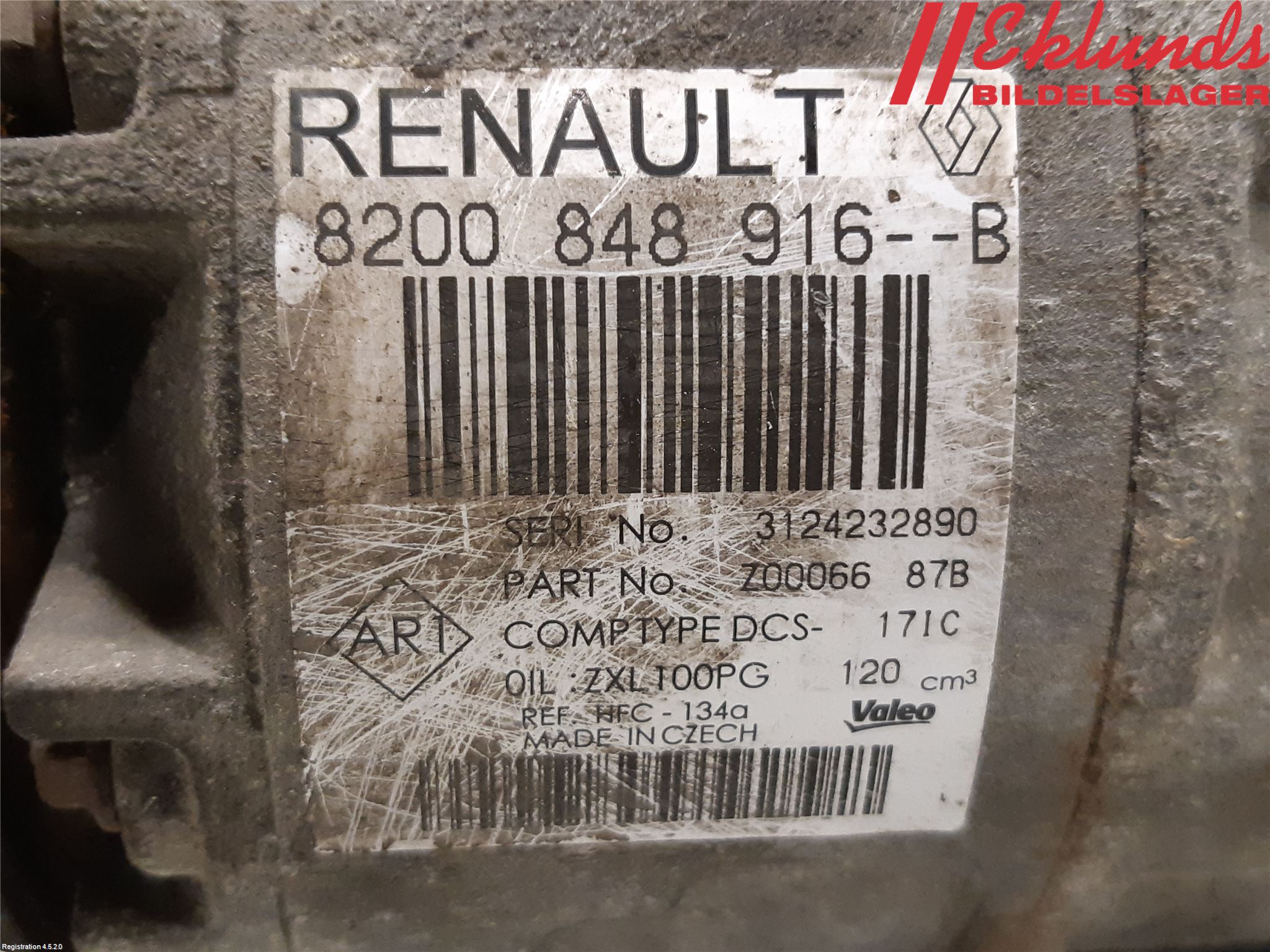 Renault MASTER III  10-14 Ac Kompressor