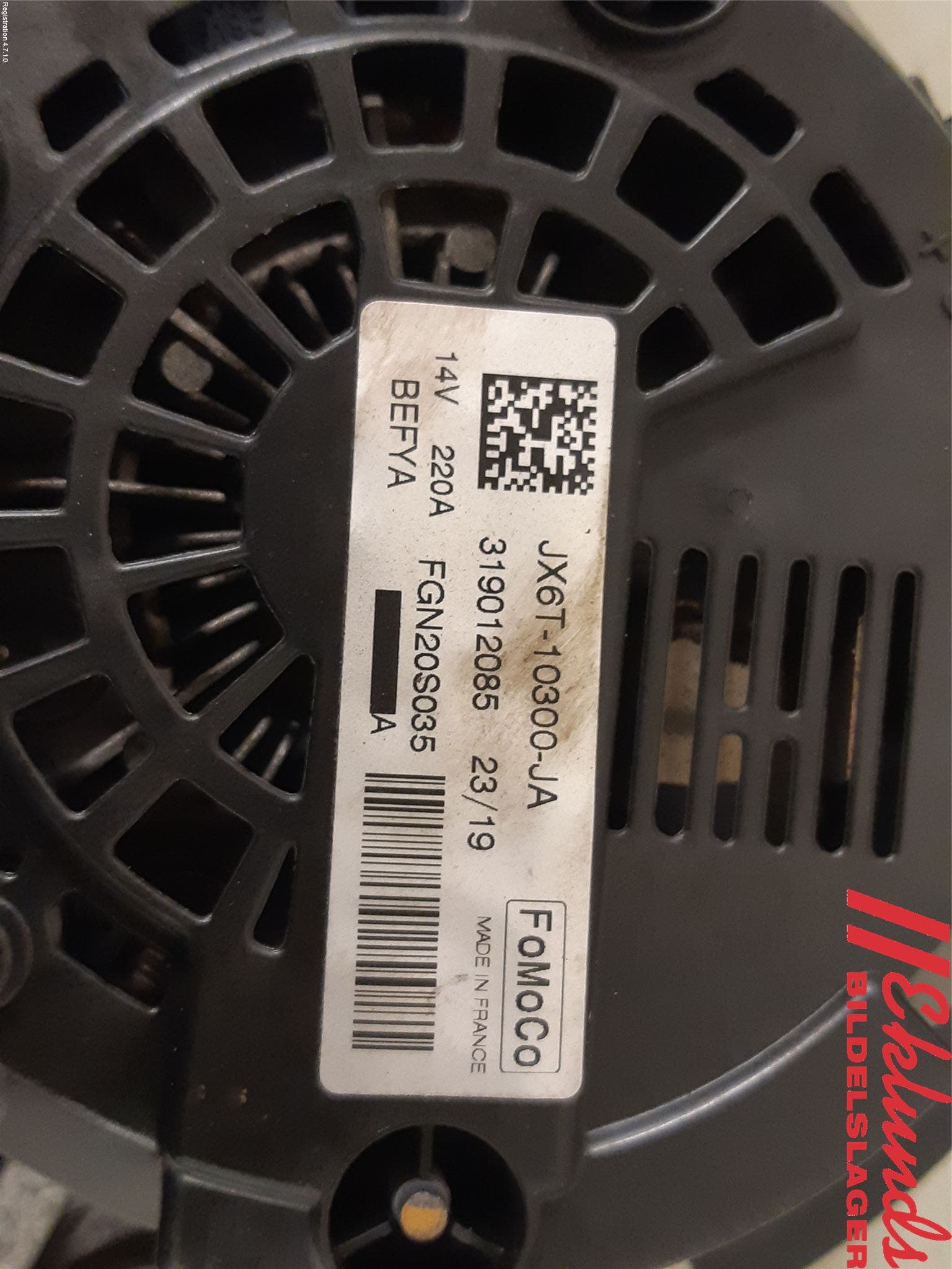 Ford TRANSIT/TOURNEO CONNECT 13-22 Generator