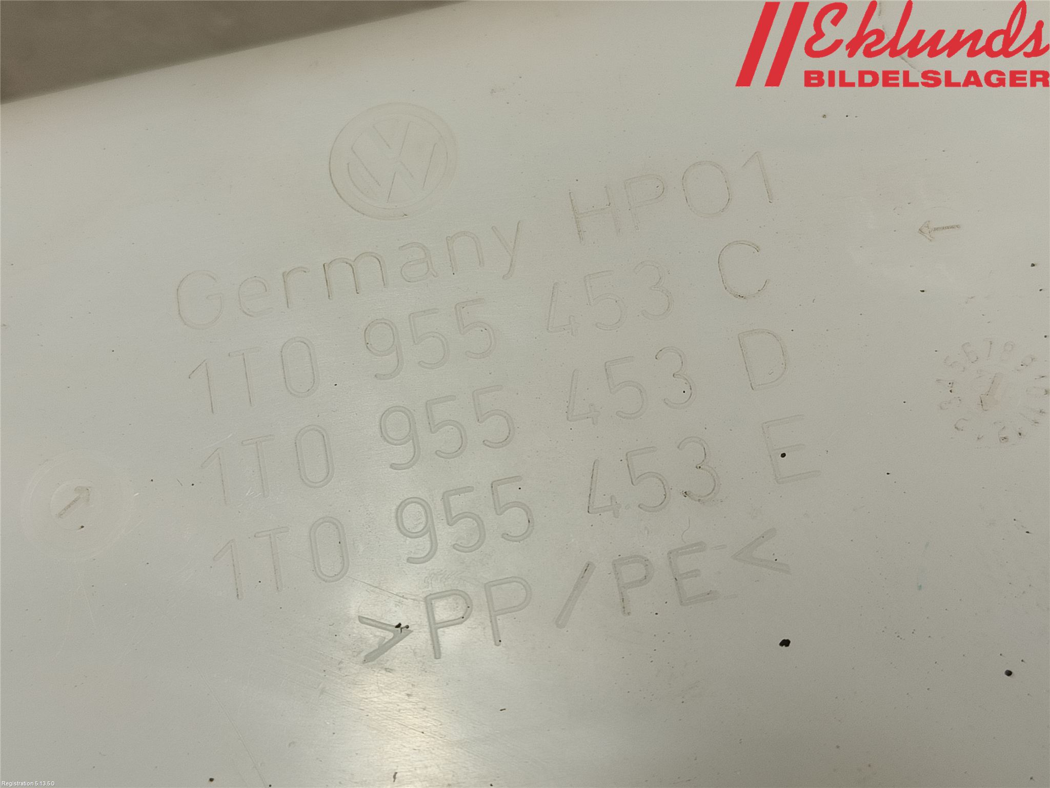 Volkswagen VW CADDY 11-15 Spolartank Vindruta