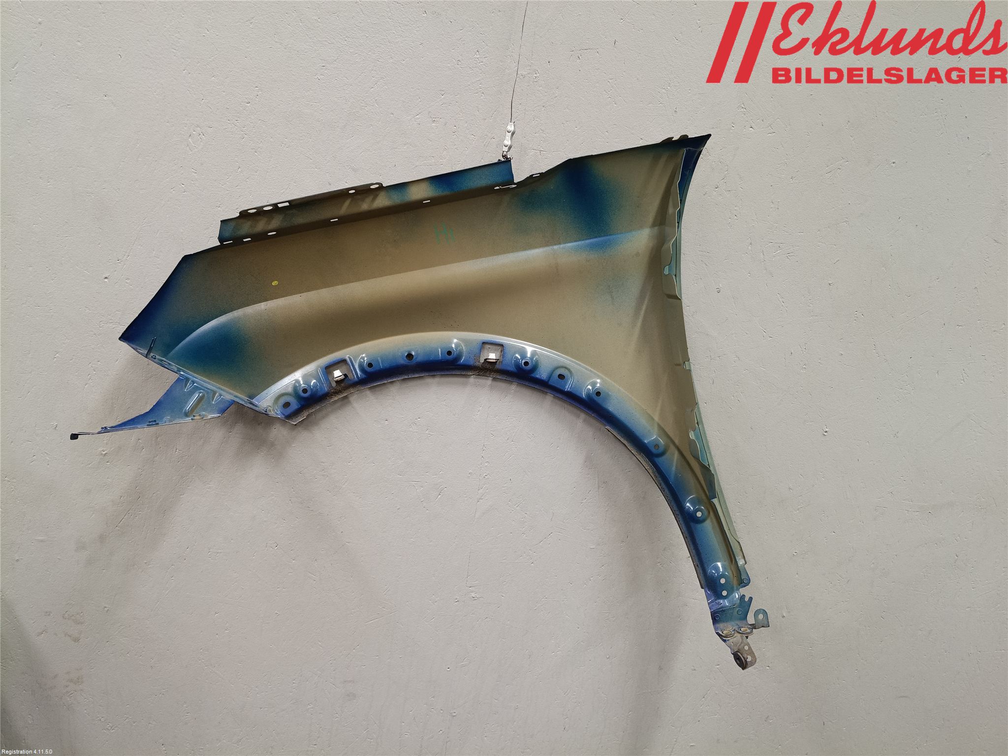 Peugeot 3008 17-24 Skärm Fram Höger