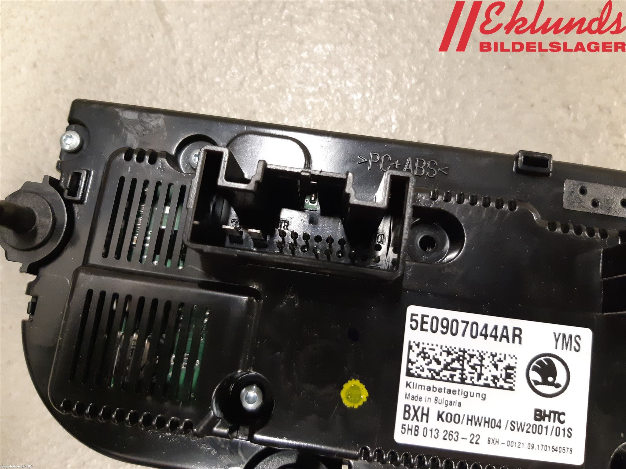 Skoda OCTAVIA (5E) 13-20 Ac Styrenhet Ac Manöveren