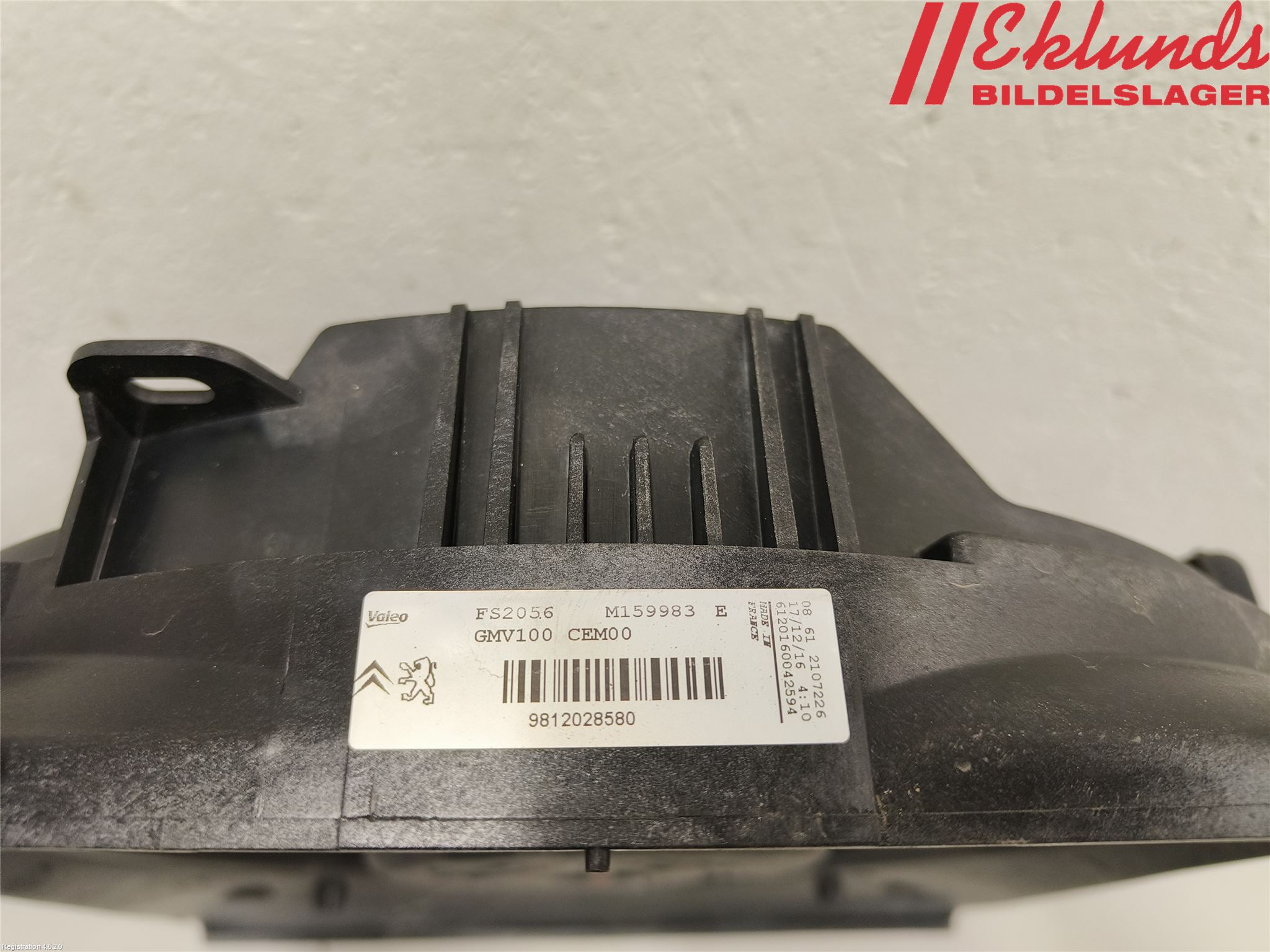 Citroen COTROEN C3 17-24 Kylfläkt El