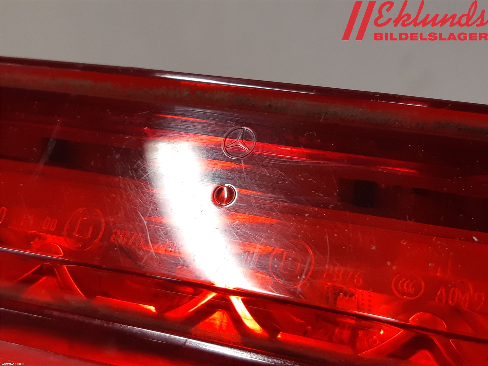 Mercedes-Benz MB CLS (C218/X218) 11-17 Dimljus/Reflex Bak