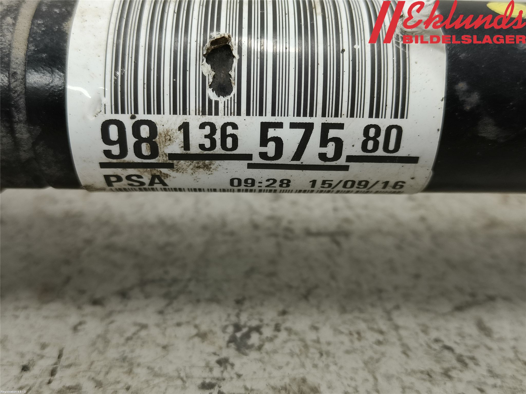 Peugeot EXPERT 15-16 Drivaxel Fram Höger