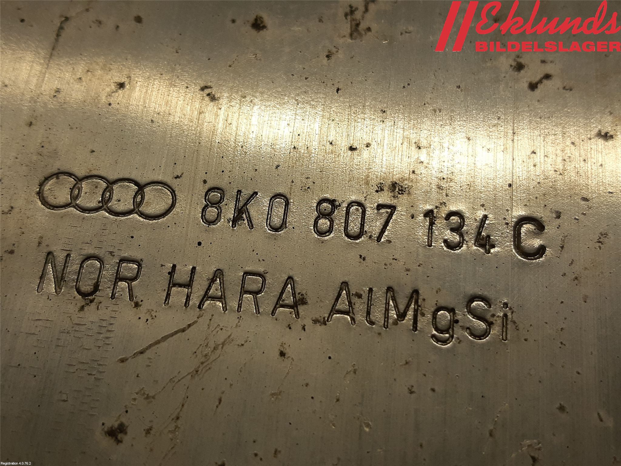 Audi A4/S4 08-11 Stötfångarbärjärn Fram