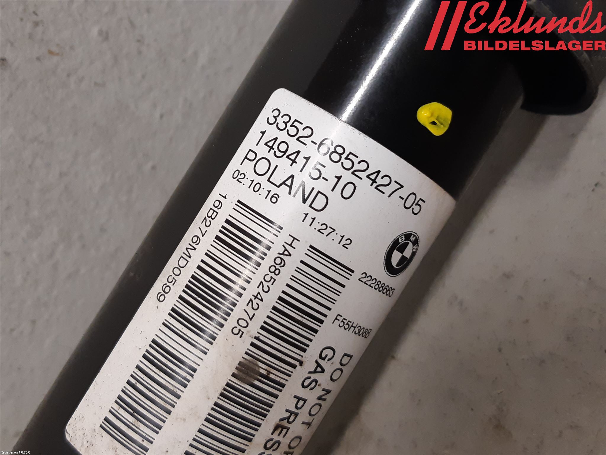 Mini ONE/COOPER 5DR F55 14-24 Stötdämpare Bak