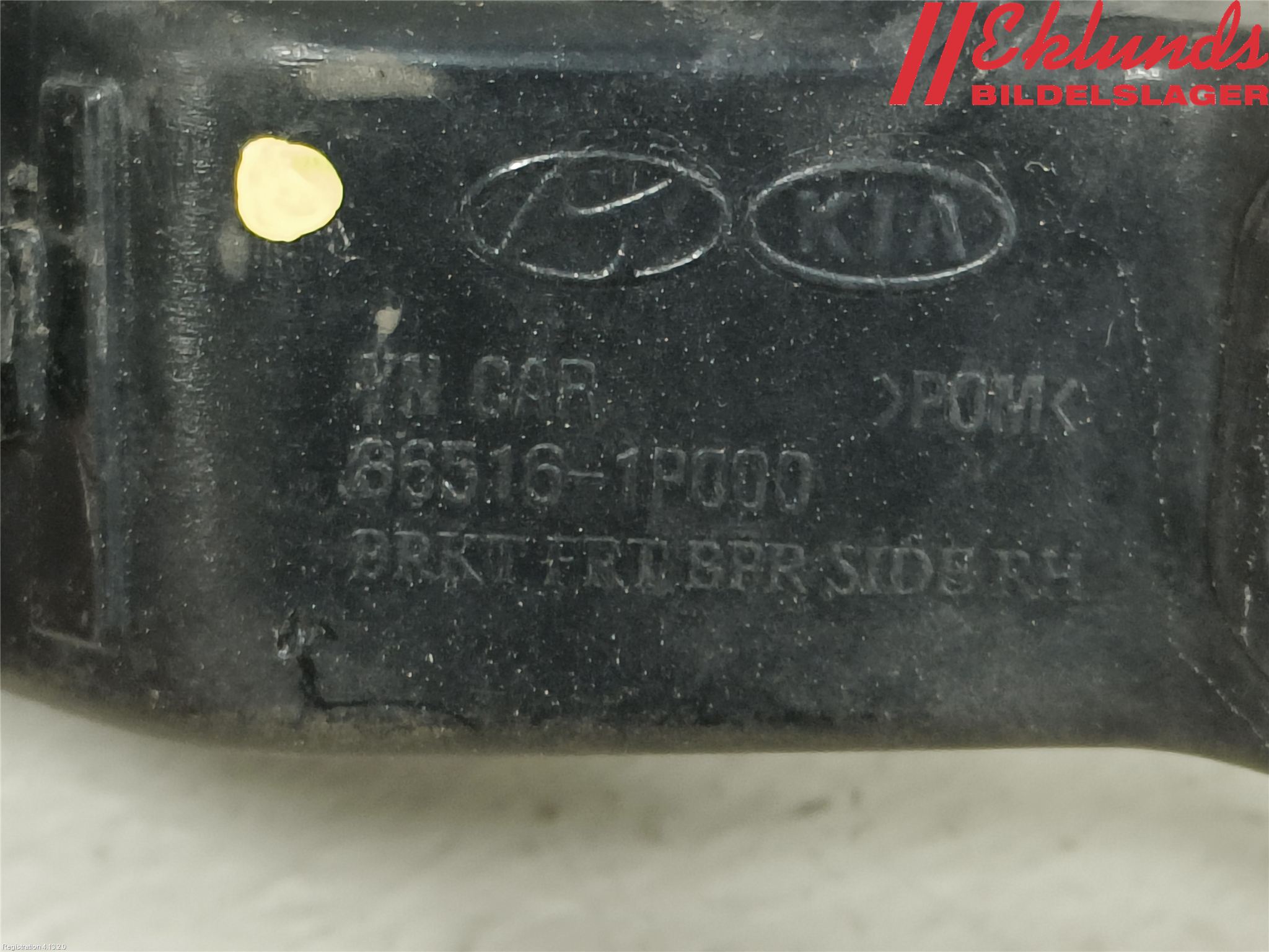 Kia VENGA 10-19 Stötfångarfäste Fram Hö