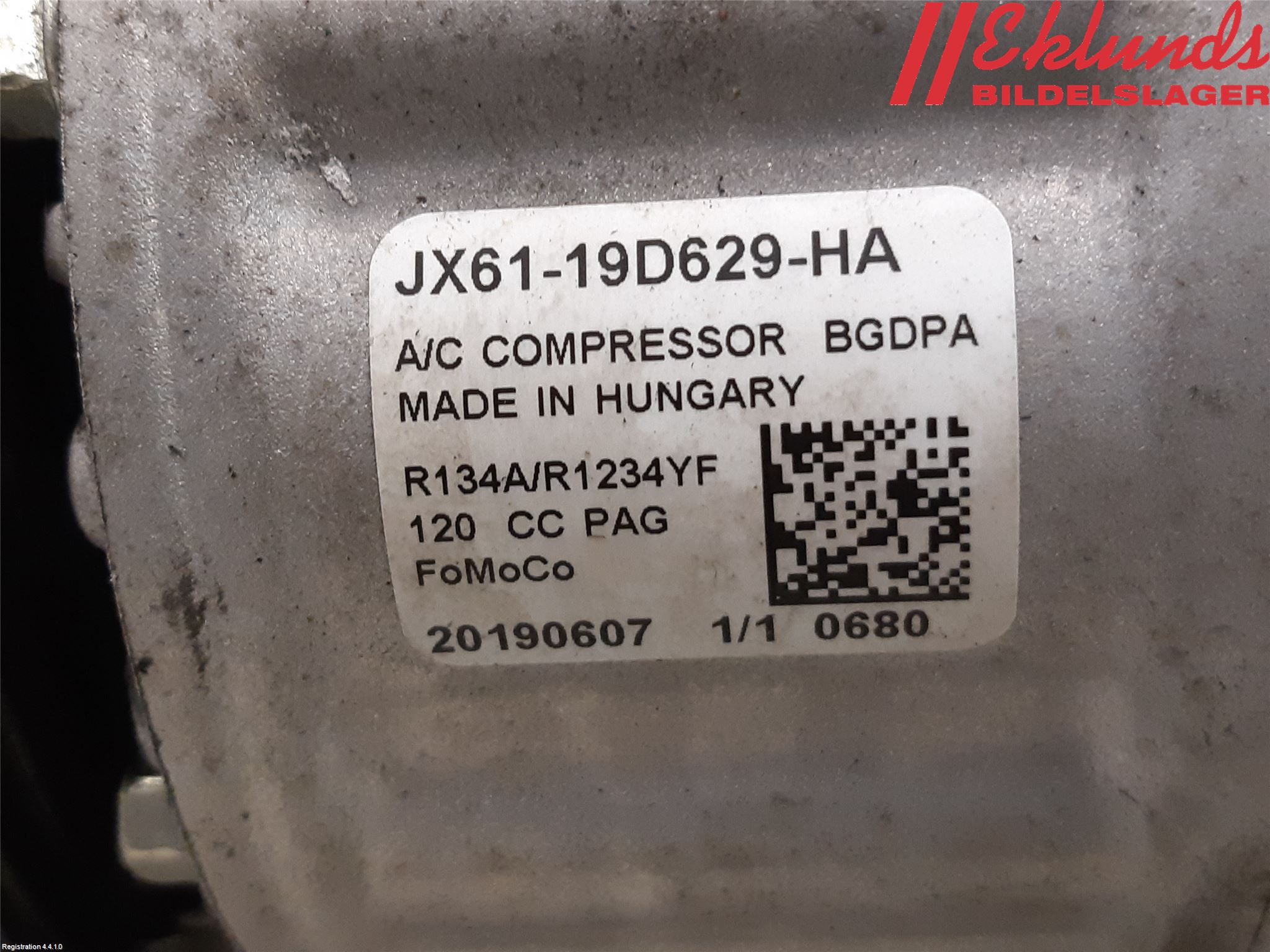 Ford FOCUS 19- Ac Kompressor