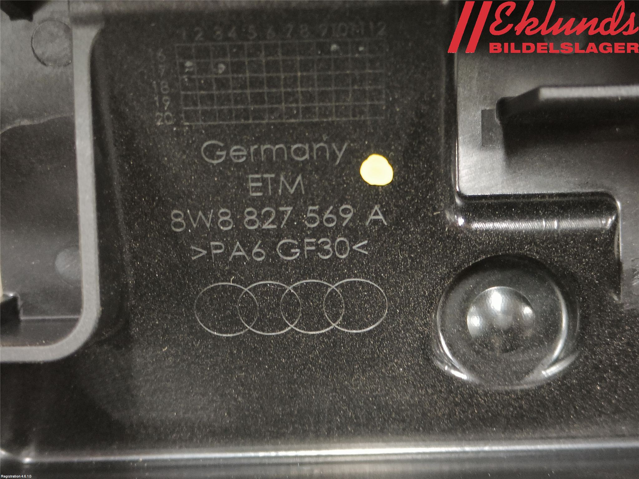 Audi A5 17- List Bak-Baklucka