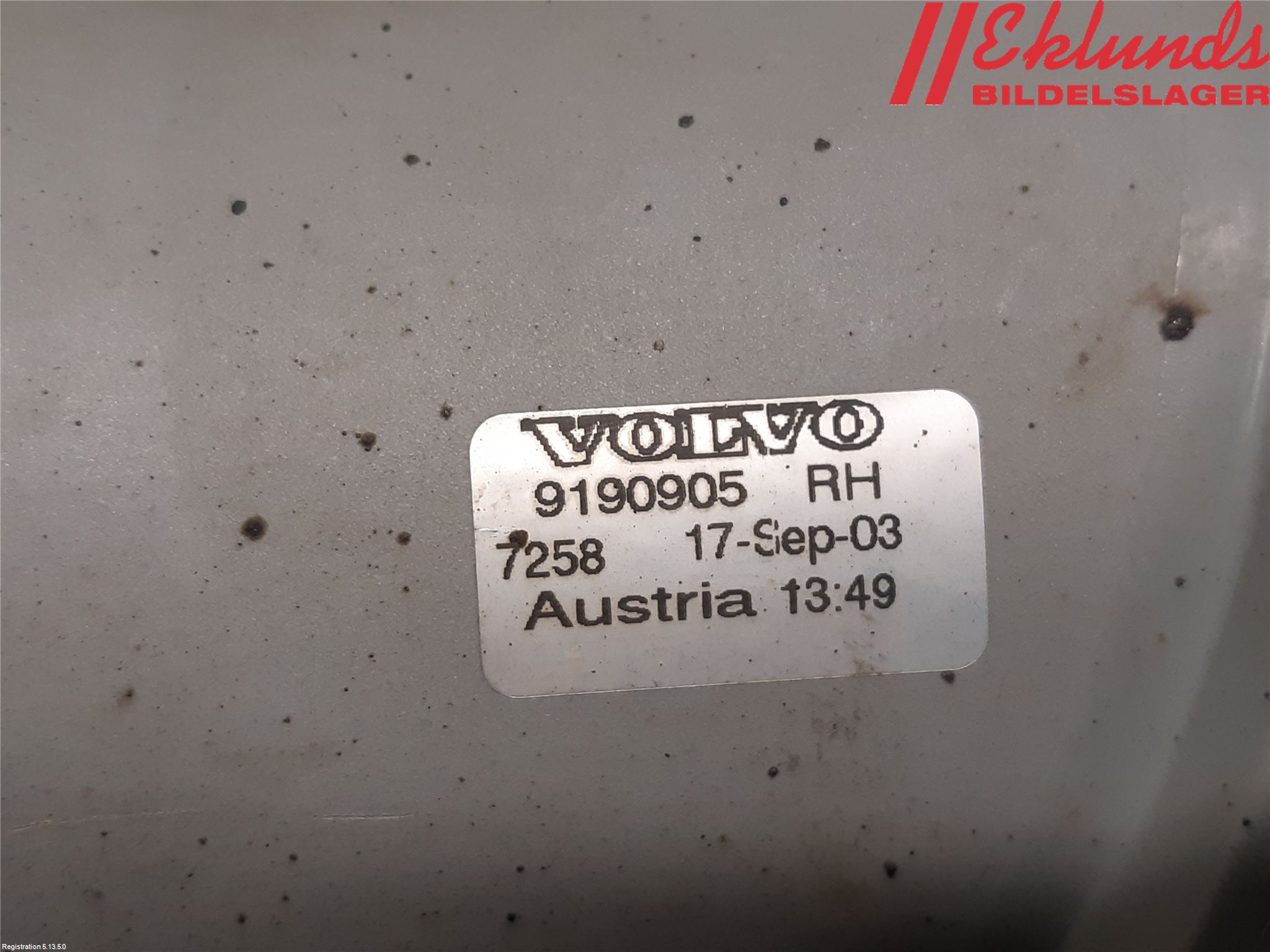 Volvo XC70 05-07 Dimljus-Varselljus Fram