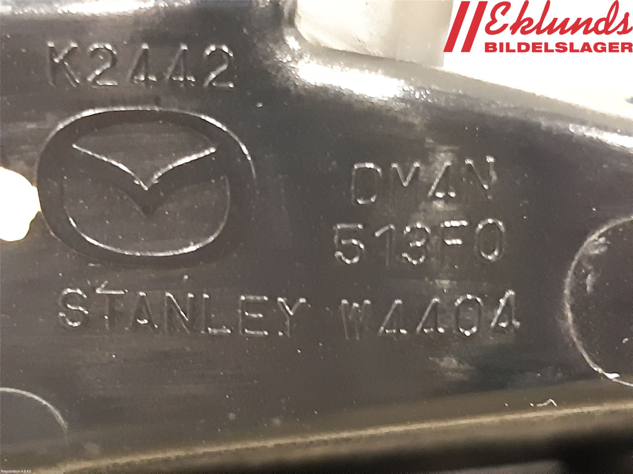 Mazda CX-3 Bakljus Lucka Hö