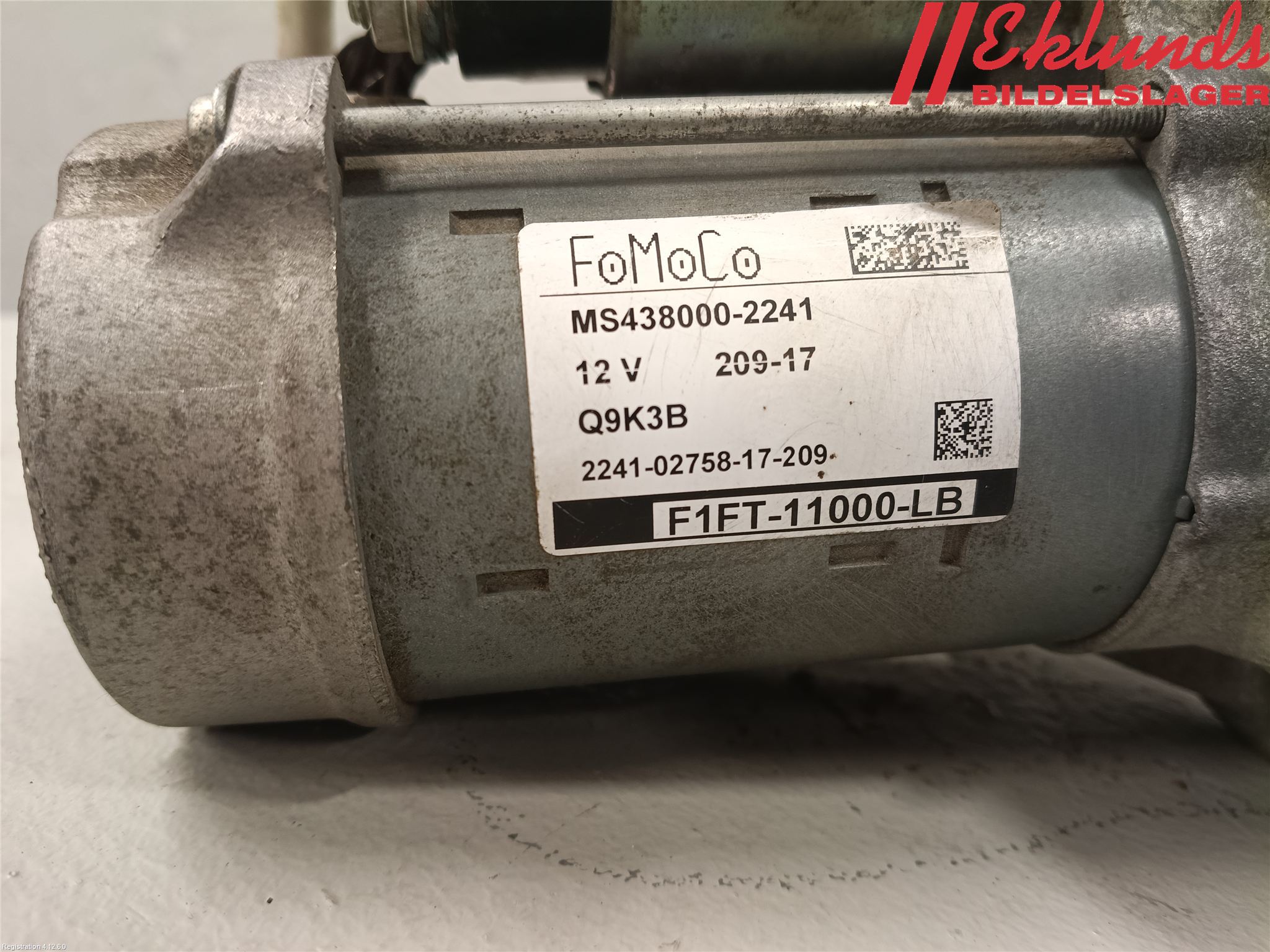 Ford TRANSIT/TOURNEO CONNECT 13-22 Startmotor Diesel