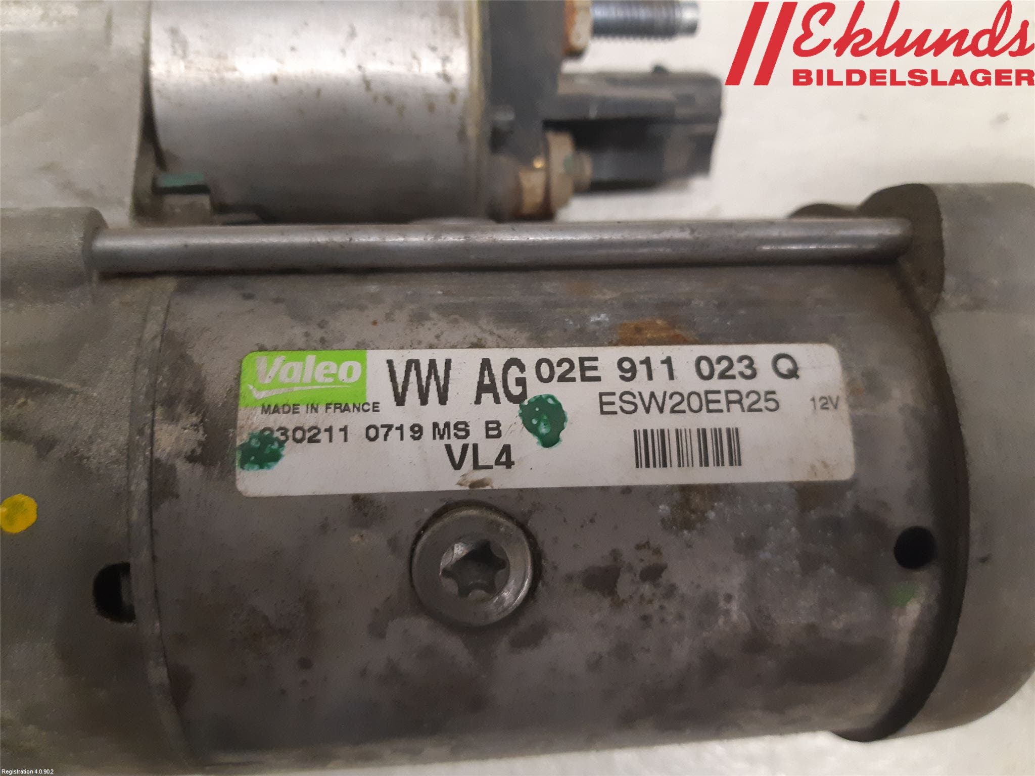 Volkswagen VW SHARAN 11- Startmotor Diesel