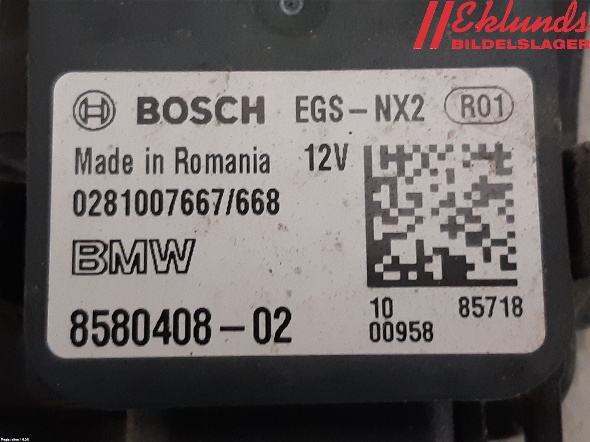 BMW 3 F30/F31/F80 12-19 Injlambdasond