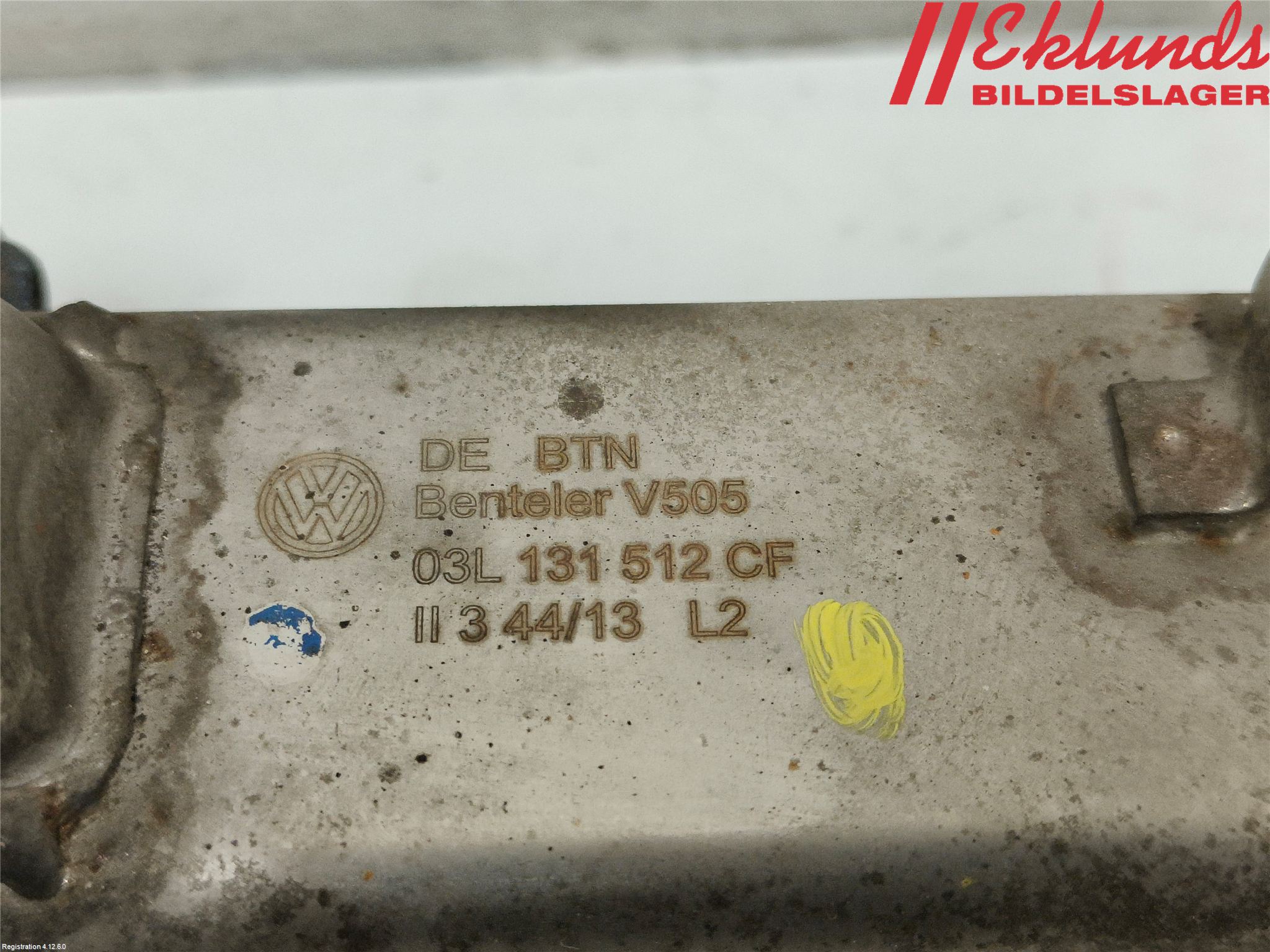 Volkswagen VW PASSAT 11-14 Egr Ventil