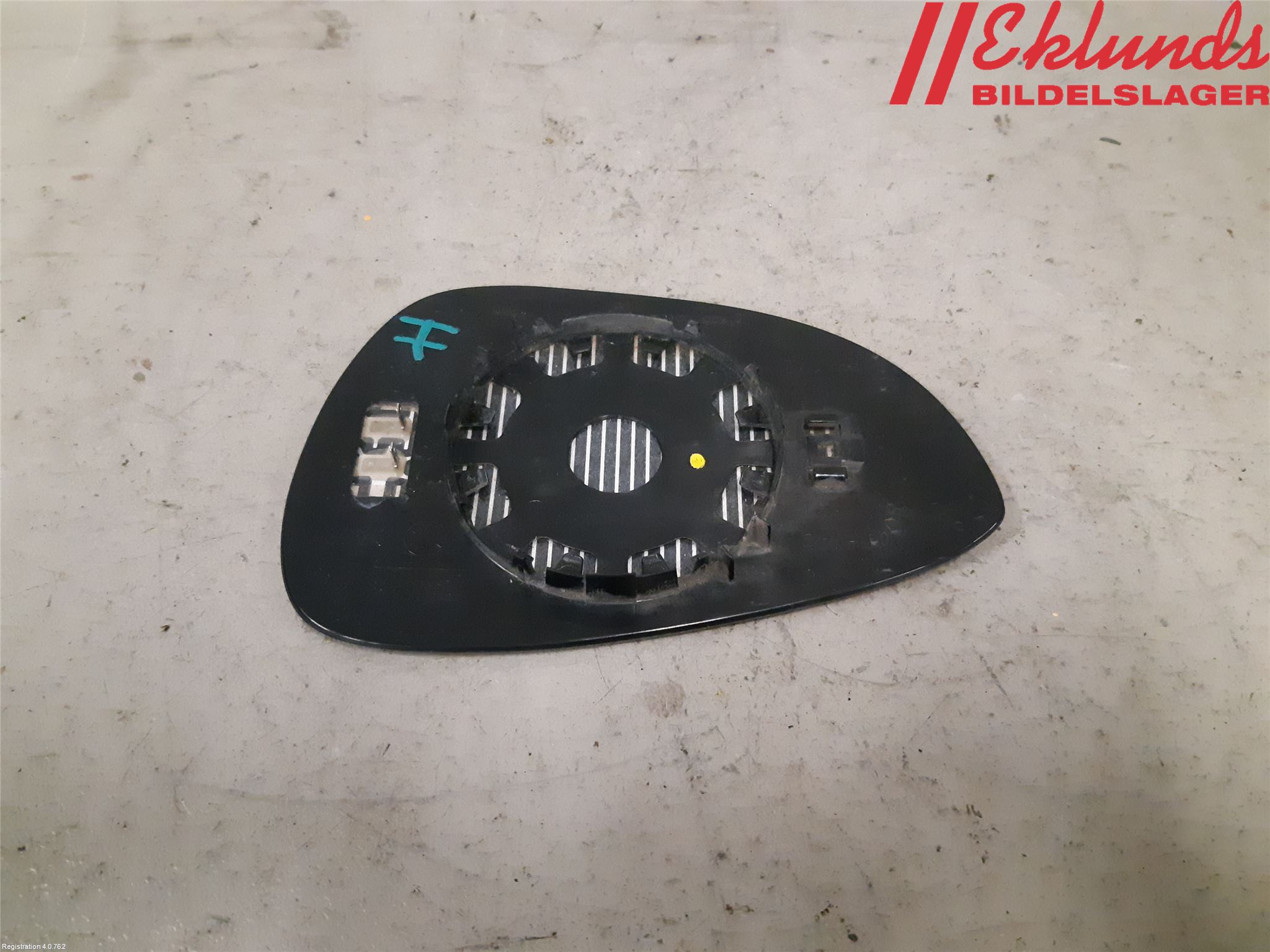 Ford FIESTA 09-12 Spegelglas Hö