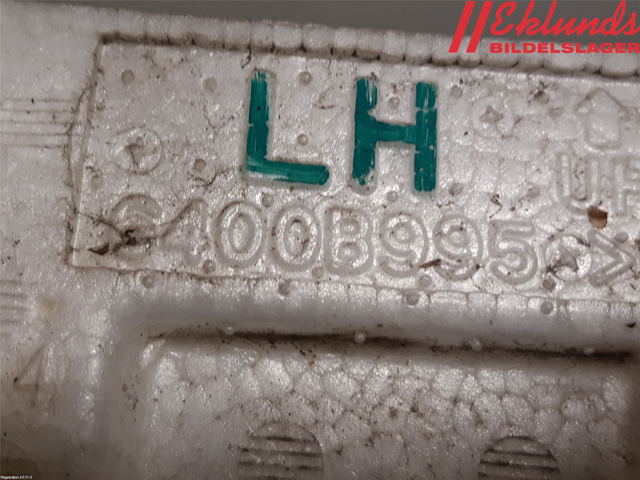 Mitsubishi LANCER 07-14 Stötfångar Deformelement Fram