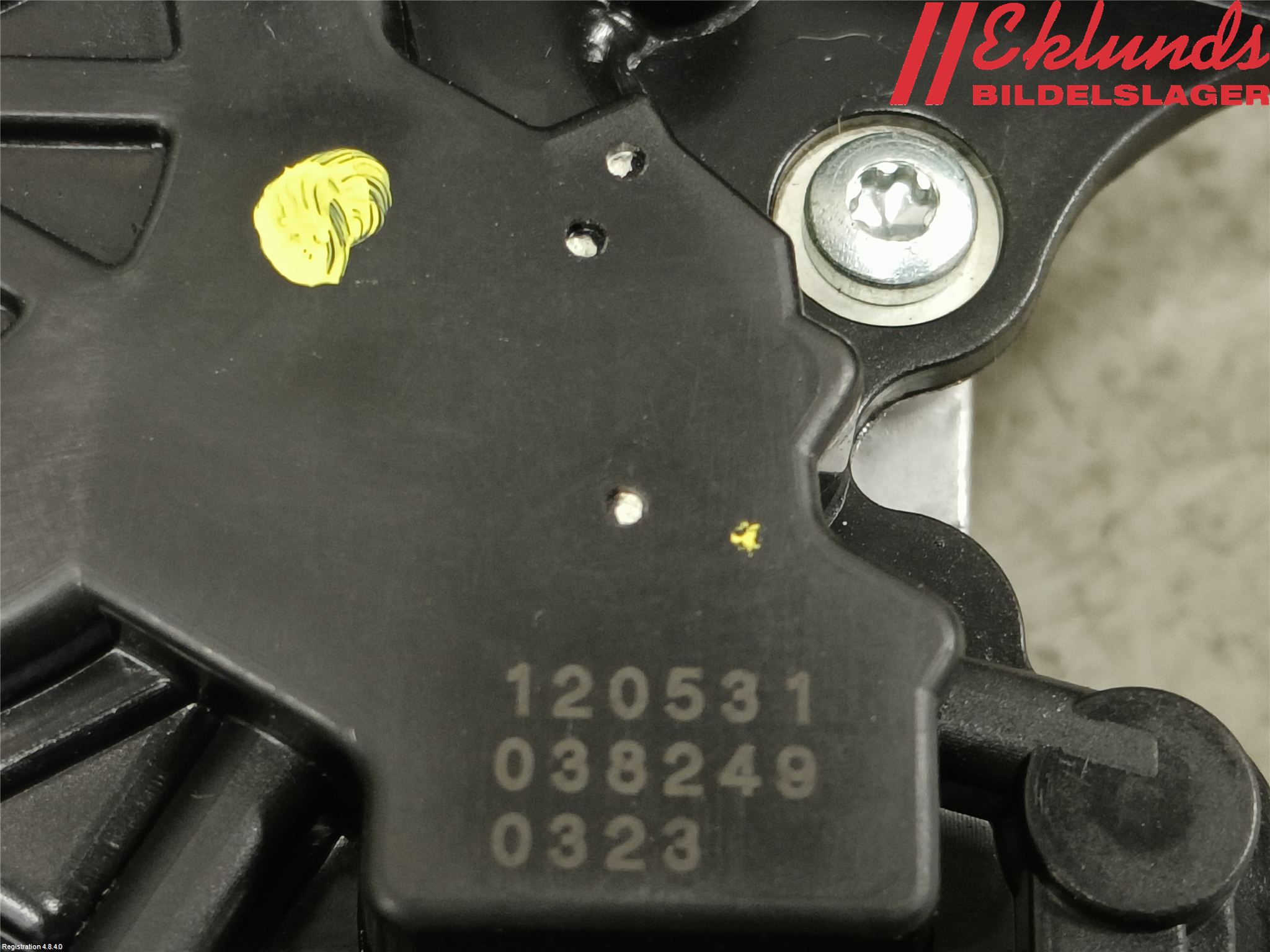 Opel CORSA E 15-19 Torkarmotor Baklucka