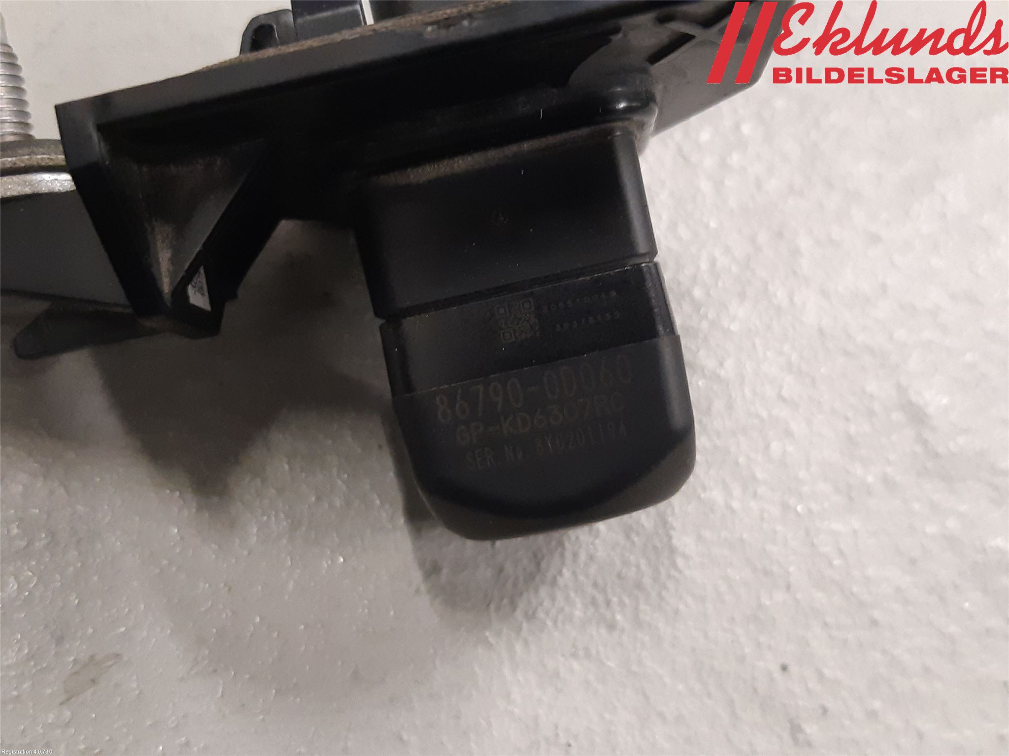 Toyota YARIS XP130 15-20 Parkeringshjälp Kamera