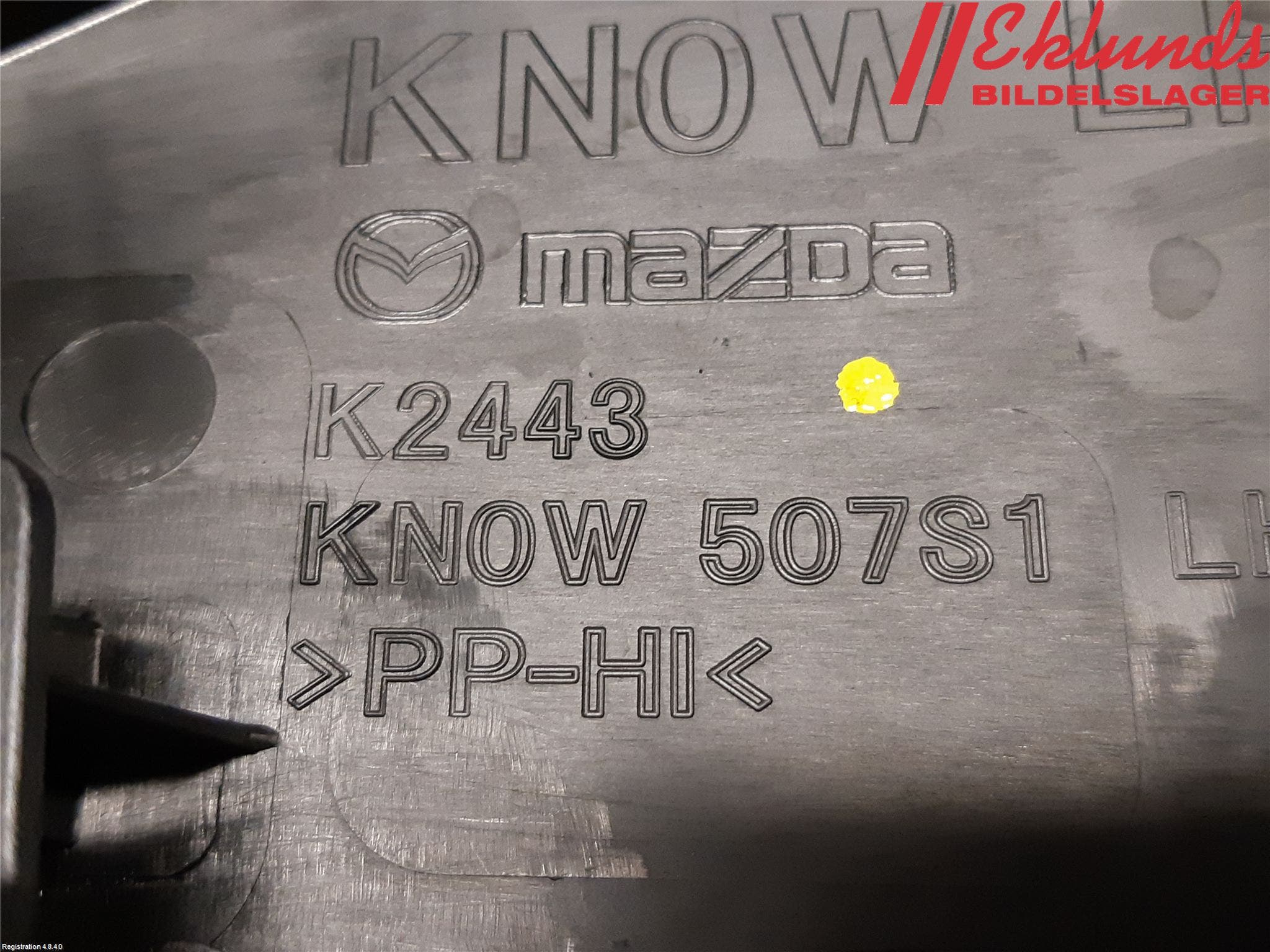 Mazda CX-5 17- Torpedplåt-Torpedplast