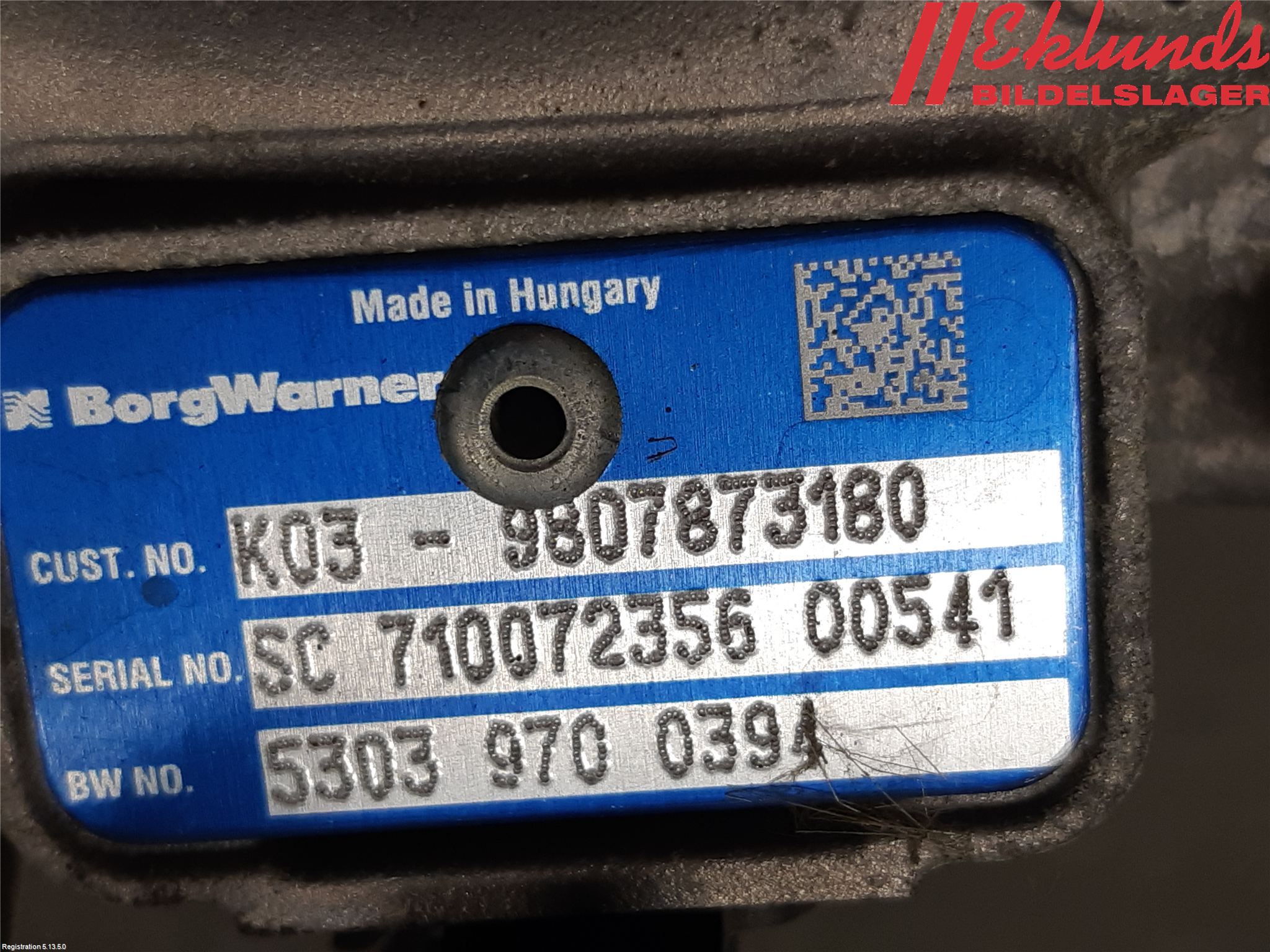 Ford MONDEO 15-22 Turboaggregat