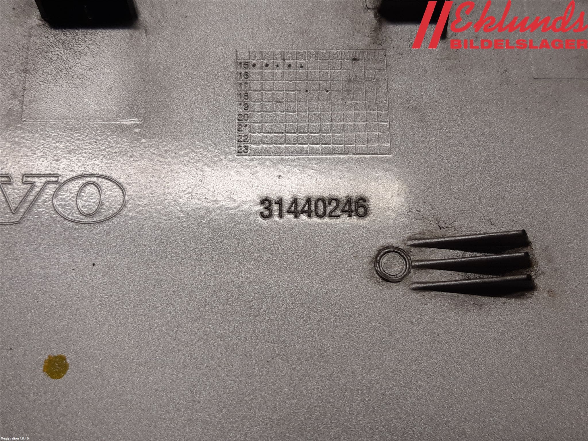 Volvo V70 14-16 Tanklucka