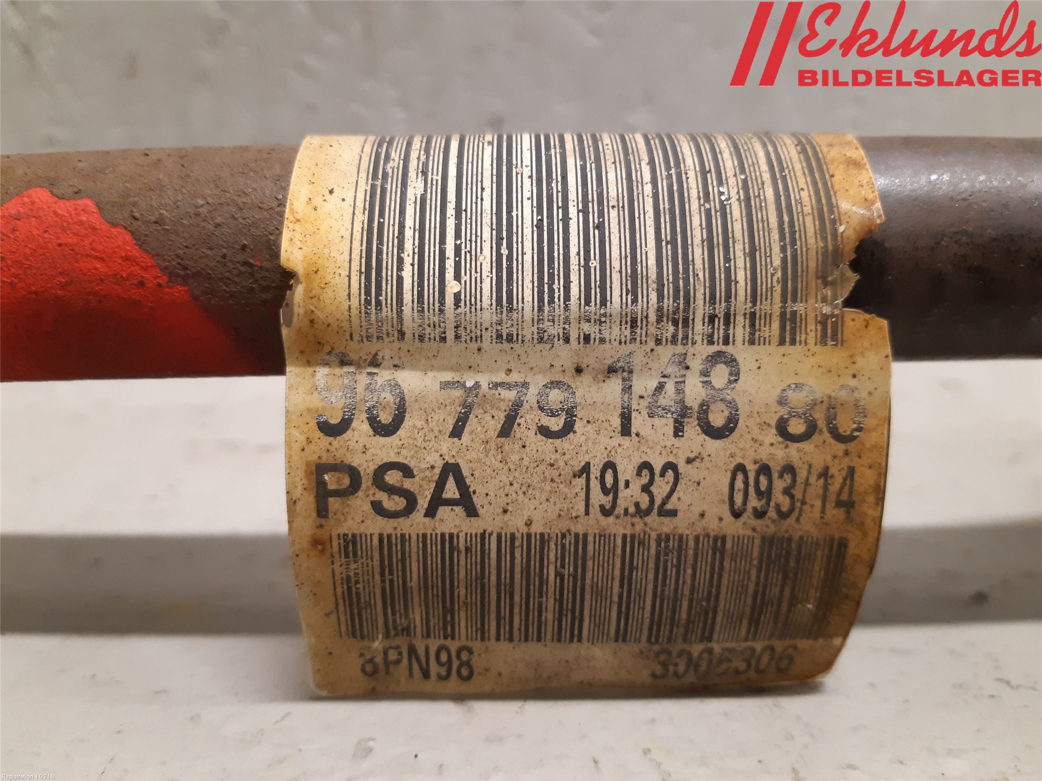 Peugeot 308 14-21 Drivaxel Fram Vänster