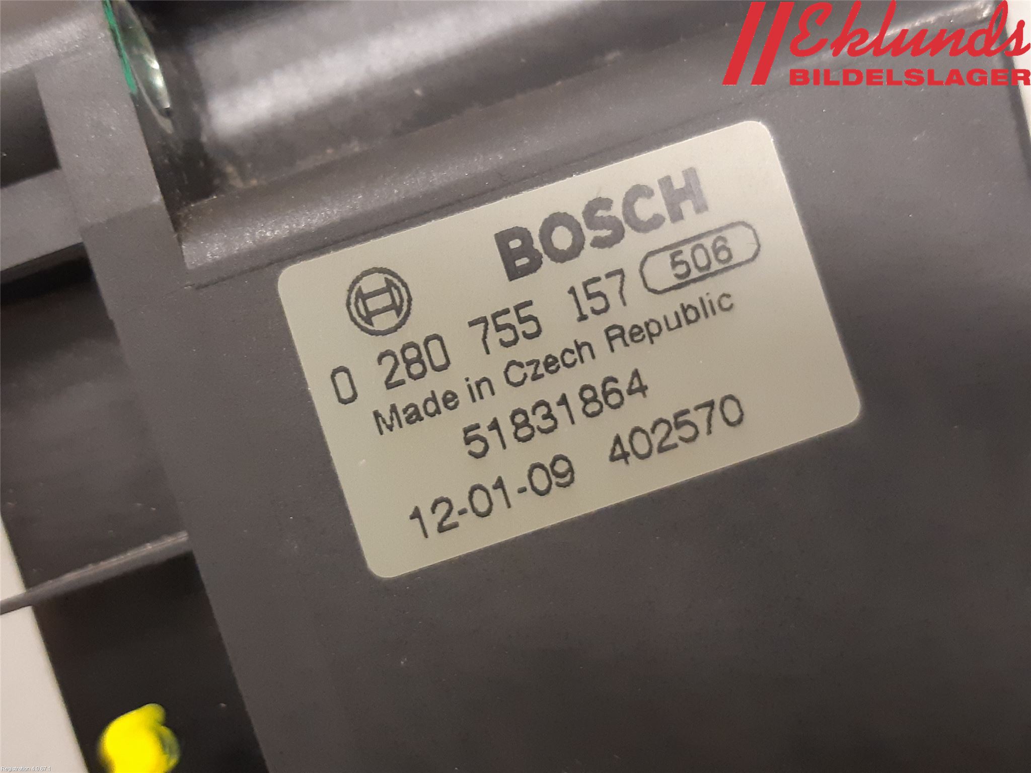 Fiat DOBLO CARGO Gaspedal