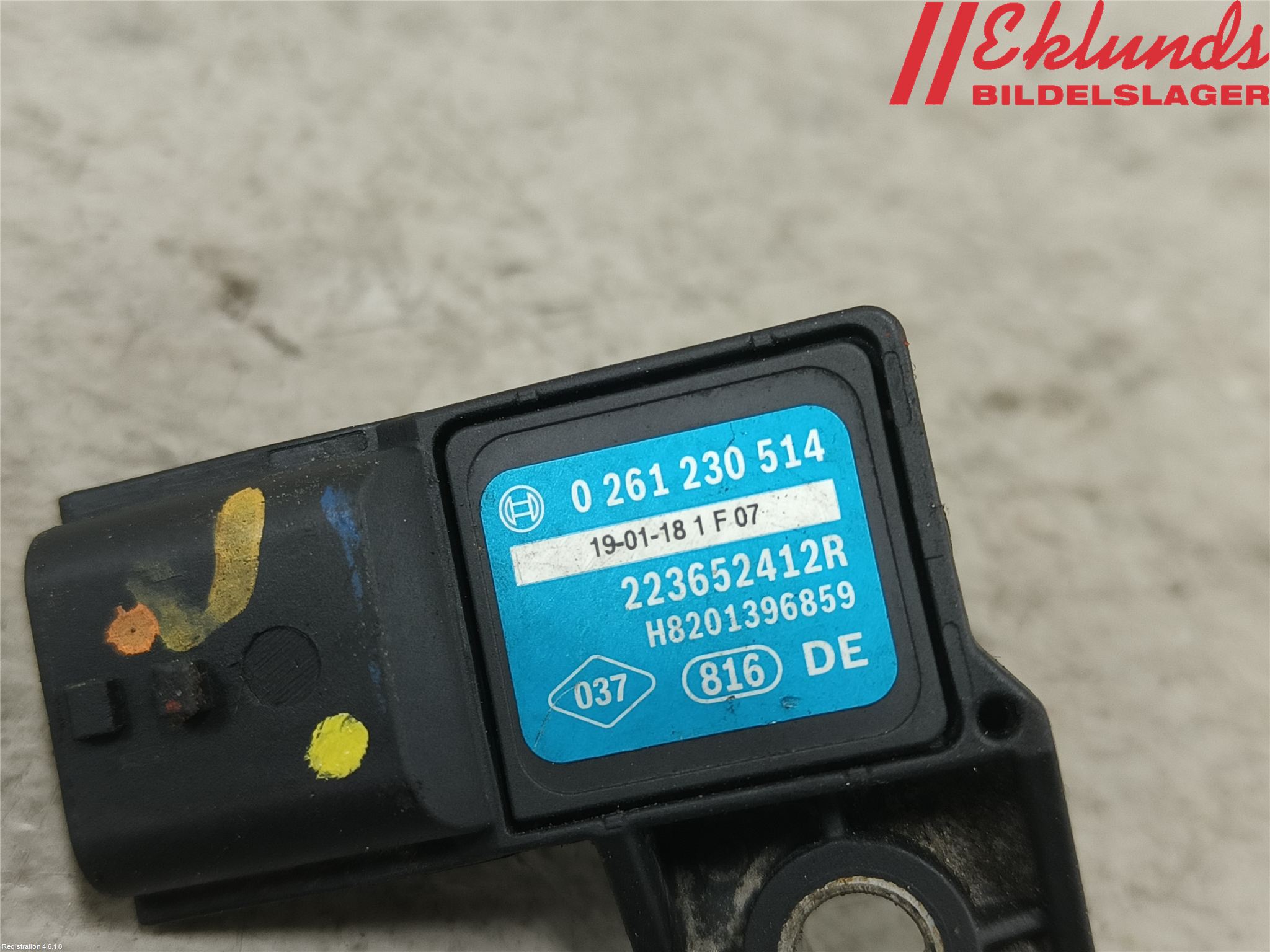 Nissan NV300 16-22 Givare Temp-Tryck Avgas