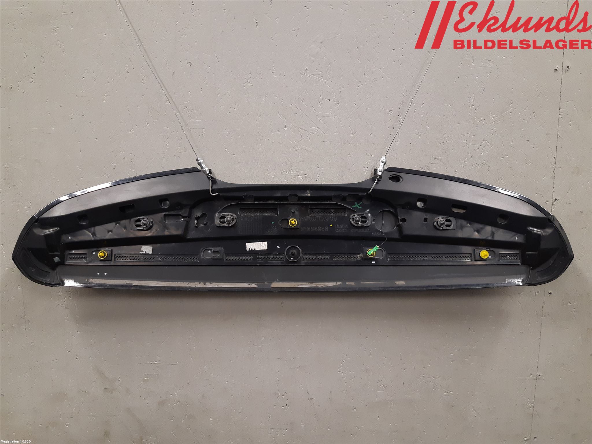 Volvo V60 11-13 Spoiler Baklucka